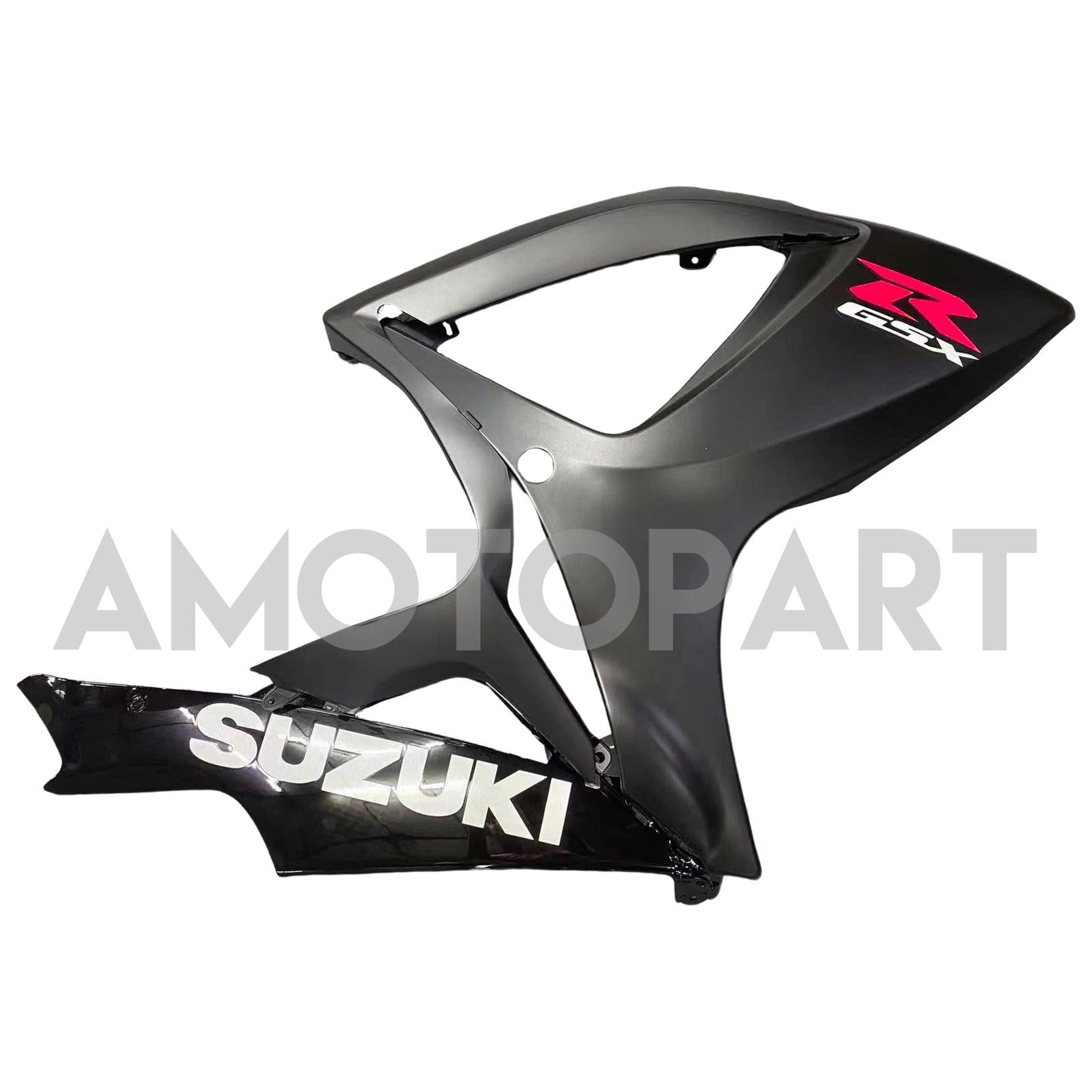 Amotopart 2006-2007 Suzuki GSXR 600/750 Kit de carenagem preta cinza escuro fosco