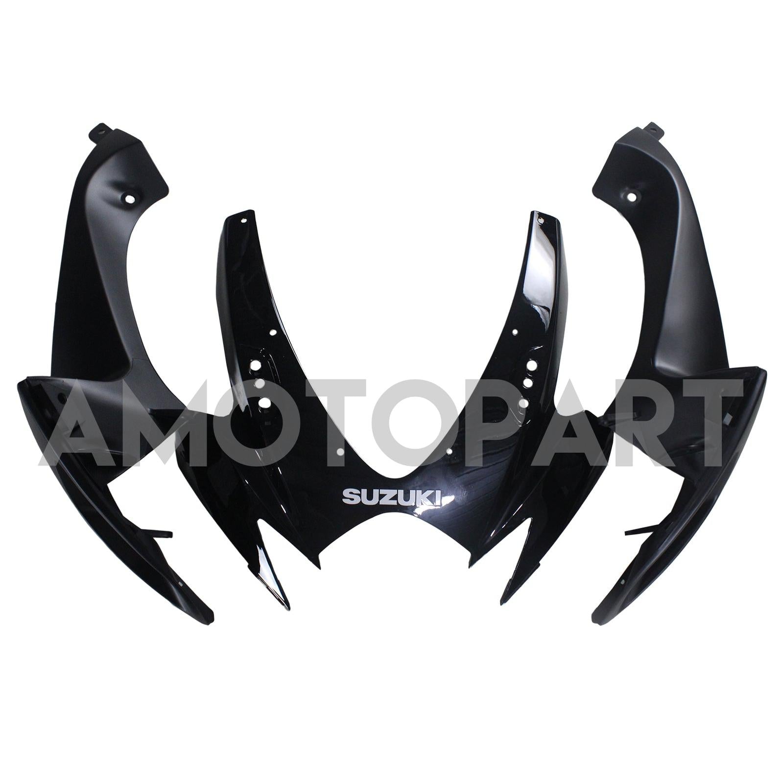 Amotopart 2006-2007 Suzuki GSXR 600/750 Glossy Black Fairing Kit