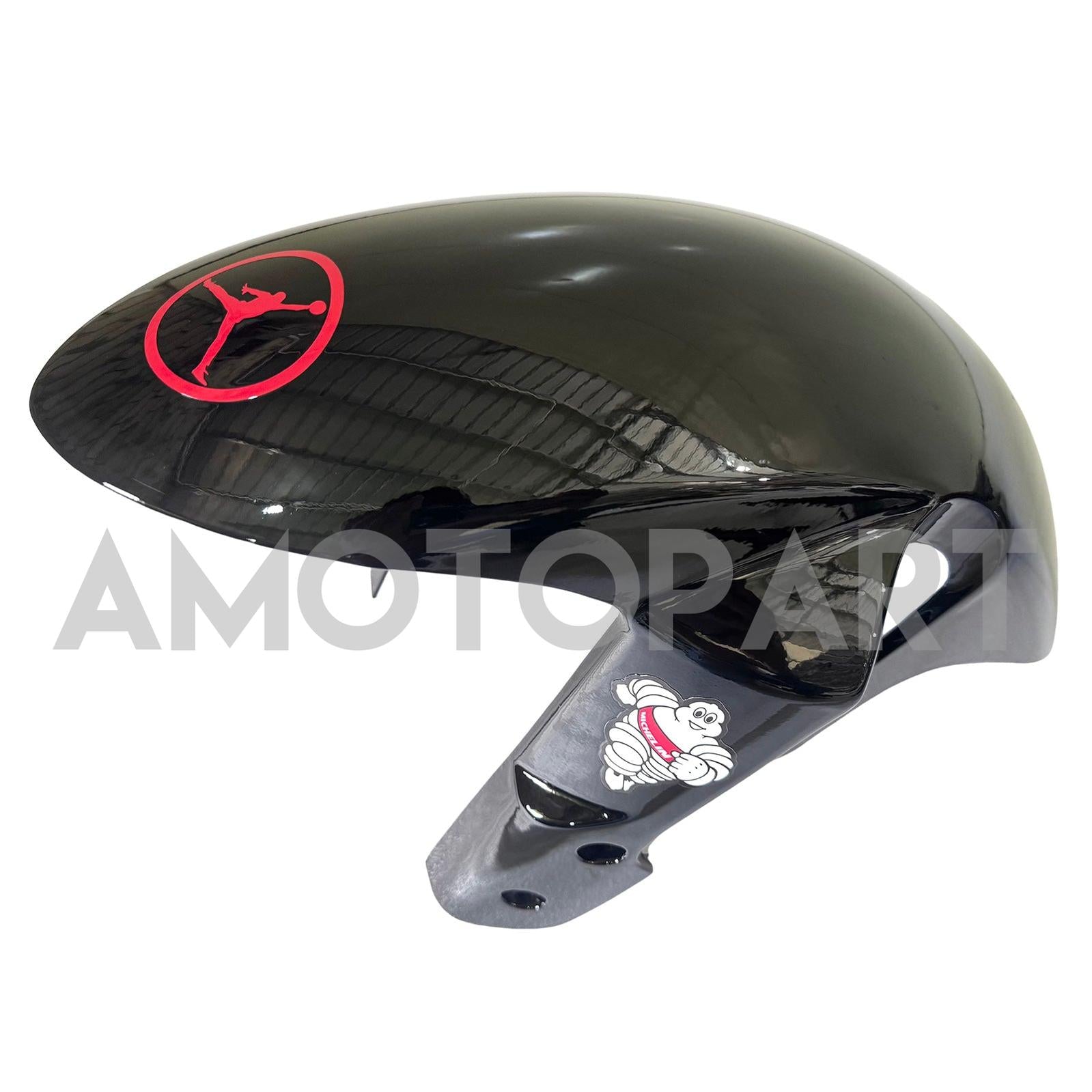 Amotopart 2006-2007 Suzuki GSXR 600/750 Jordan Black & Red Fairing Kit