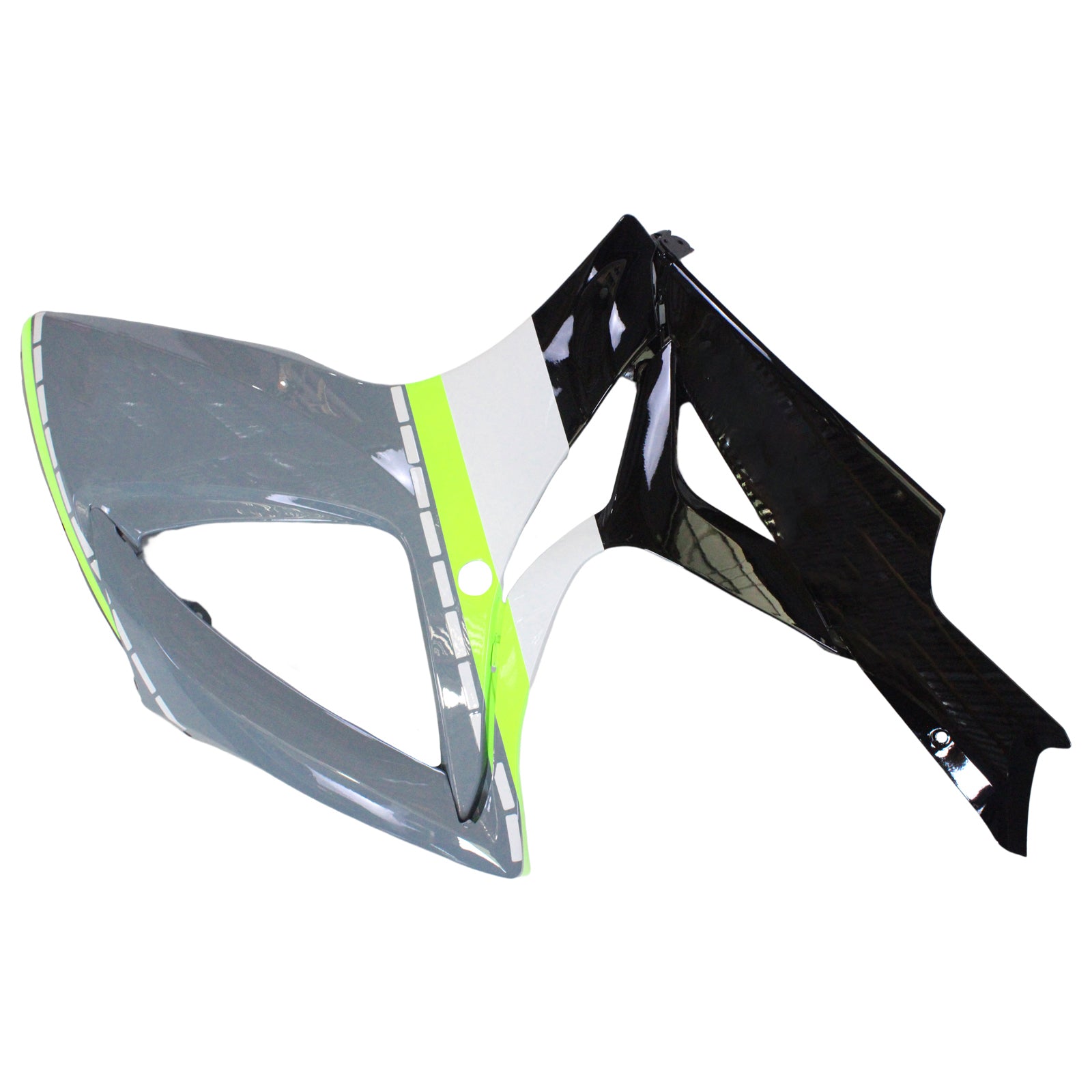 Amotopart 2006-2007 Suzuki GSXR 600/750 Glossy Grey&Yellow Fairing Kit