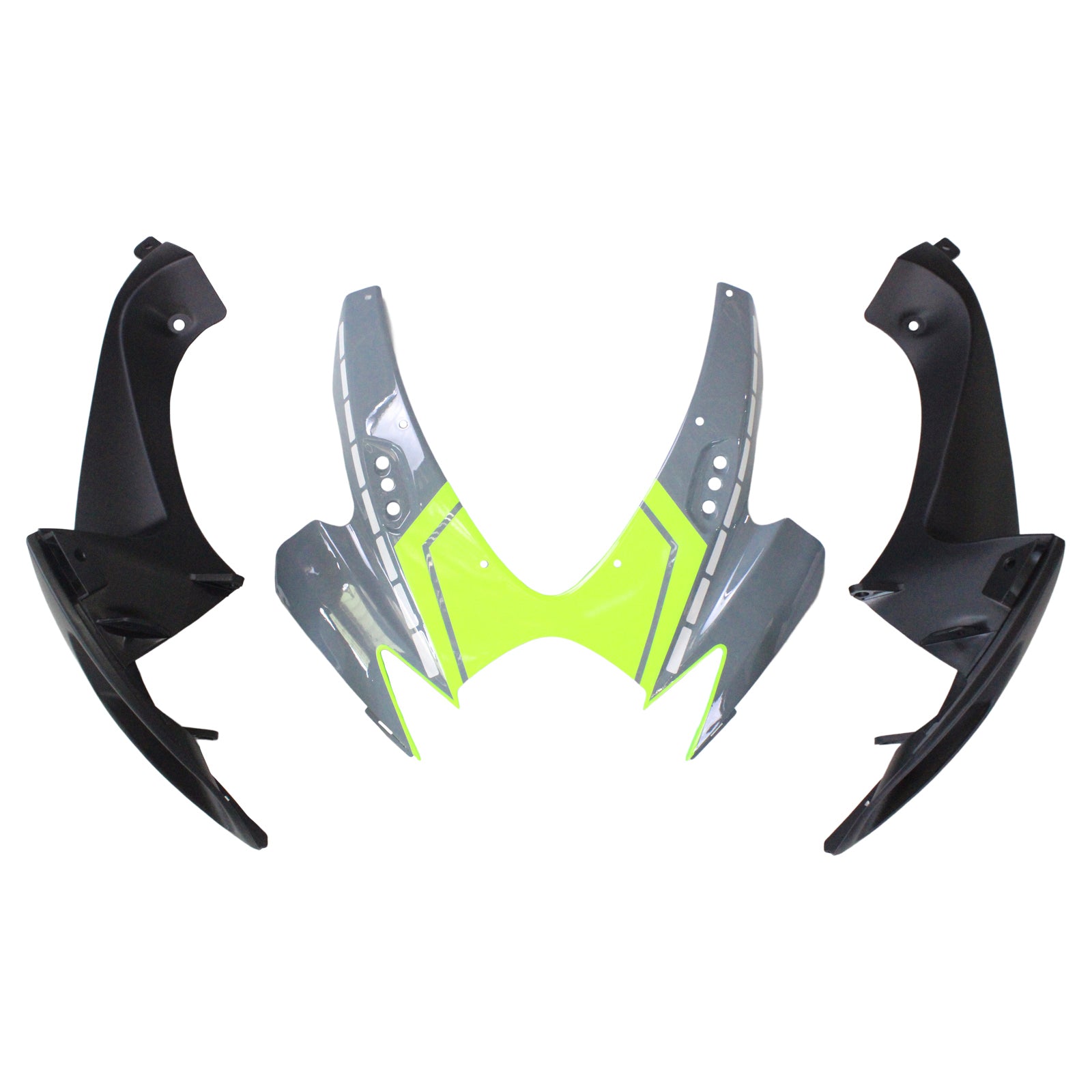 Amotopart 2006-2007 Suzuki GSXR 600/750 Glossy Grey&Yellow Fairing Kit