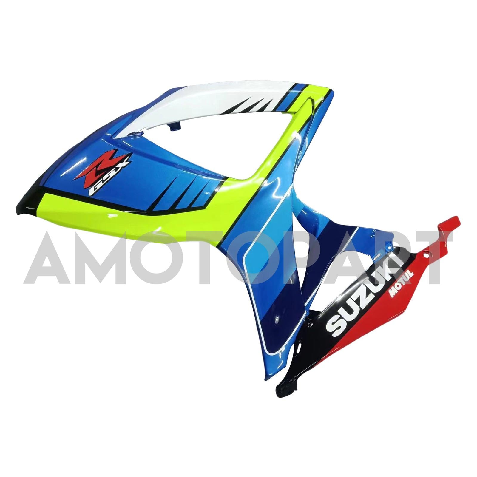 Amotopart 2006–2007 Suzuki GSXR 600/750 Gelb&Blaues Style3-Verkleidungskit