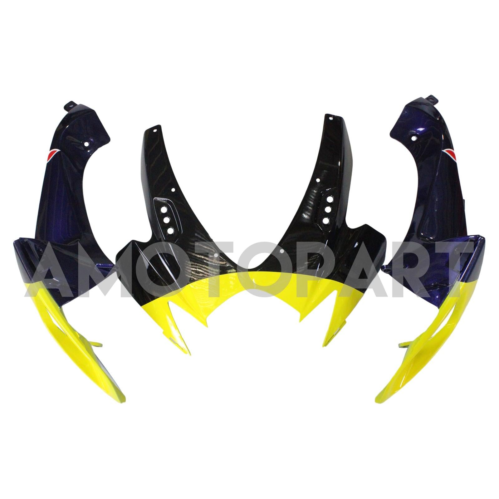 AMOTOPART 2006-2007 SUZUKI GSXR 600/750光沢のある黄色のブルフェアリングキット