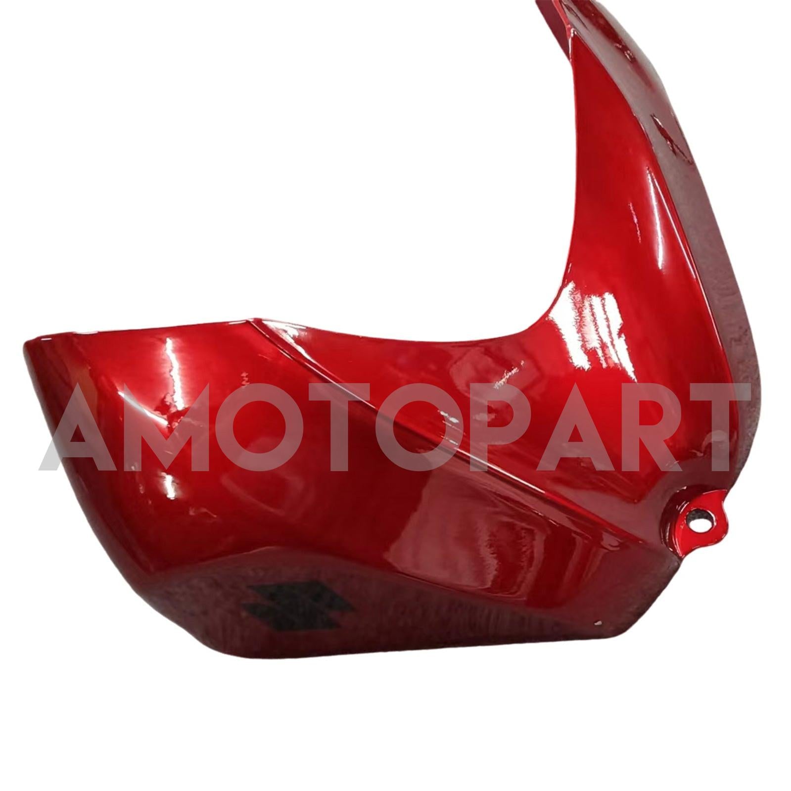 Amotopart Suzuki GSXR 600/750 Noir 2006-2007&Kit de carénage rouge