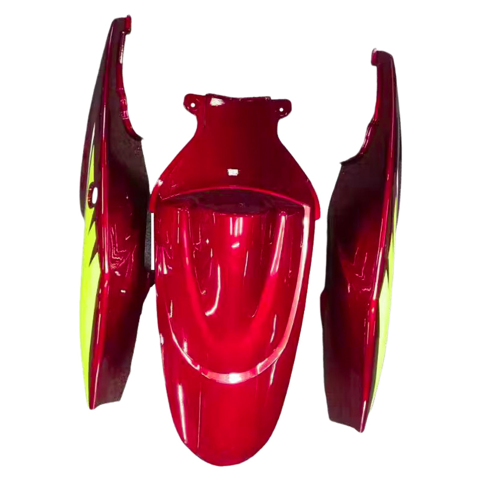 Amotopart 2006-2007 Suzuki GSXR 600/750 Glossy Red&Yellow Green Fairing Kit