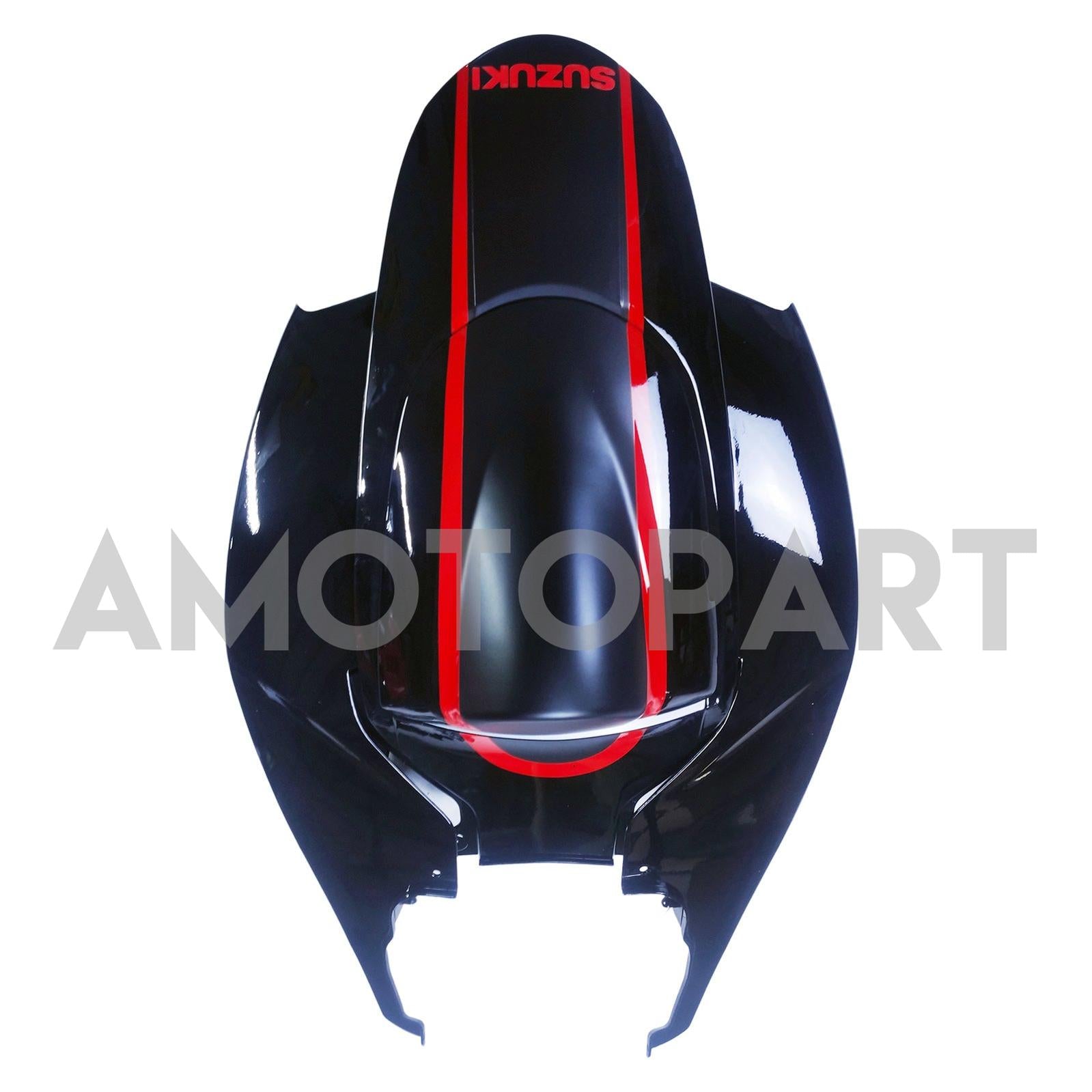 Amotopart 2006-2007 Suzuki GSXR 600/750 Matte Black&Red Fairing Kit