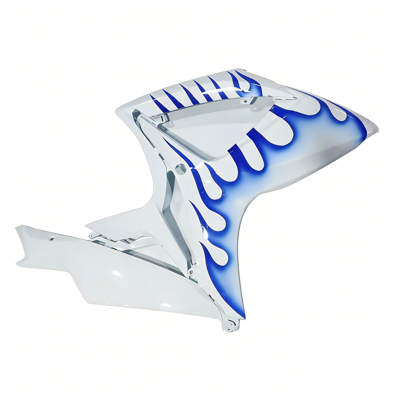 Amotopart 2006-2007 Suzuki GSXR 600/750 Blue&White Bead Fairing Kit