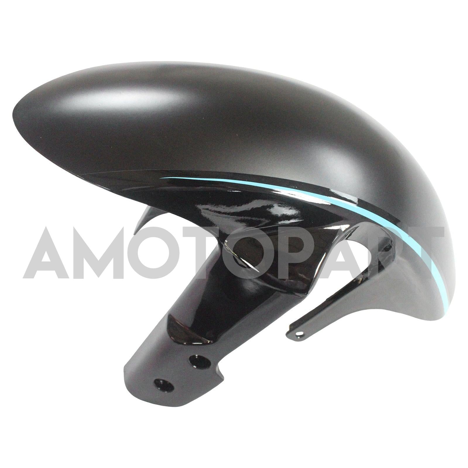 Amotopart 2006-2007 Suzuki GSXR 600/750 Matte Black&Blue Fairing Kit