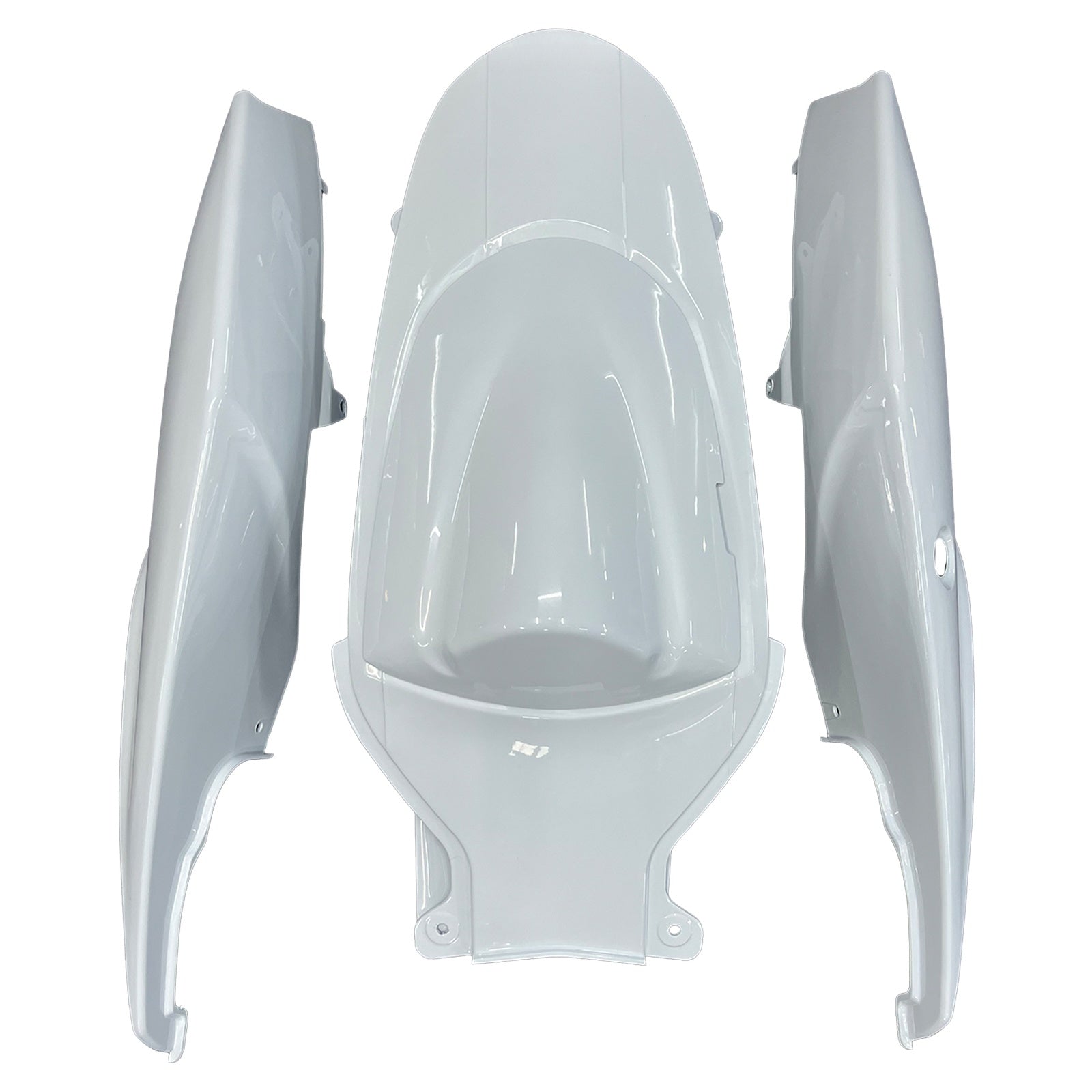 Amotopart 2006-2007 Suzuki GSXR 600/750 White Style2 Fairing Kit