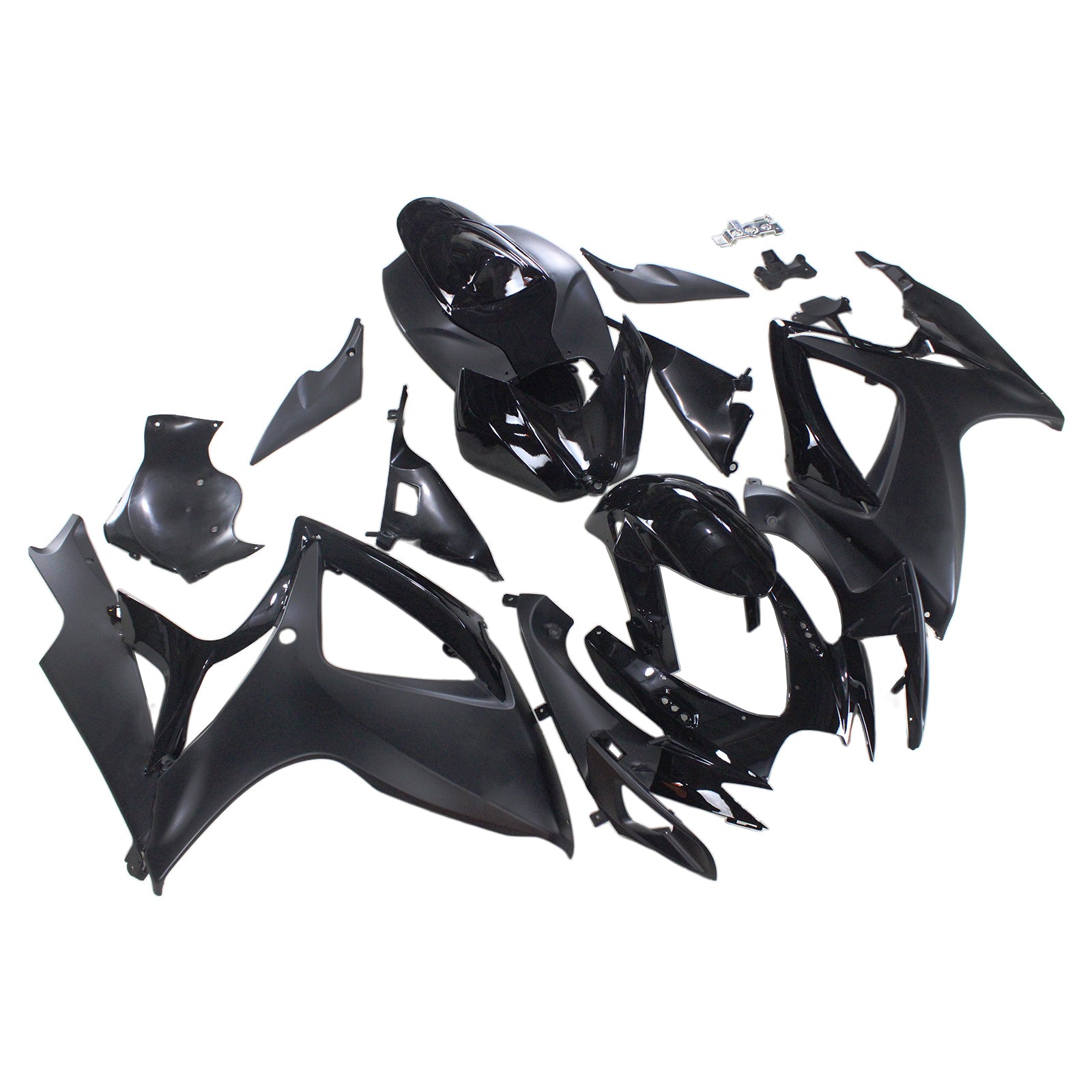 Amotopart 2006-2007 Suzuki GSXR 600/750 Matte Black Fairing Kit