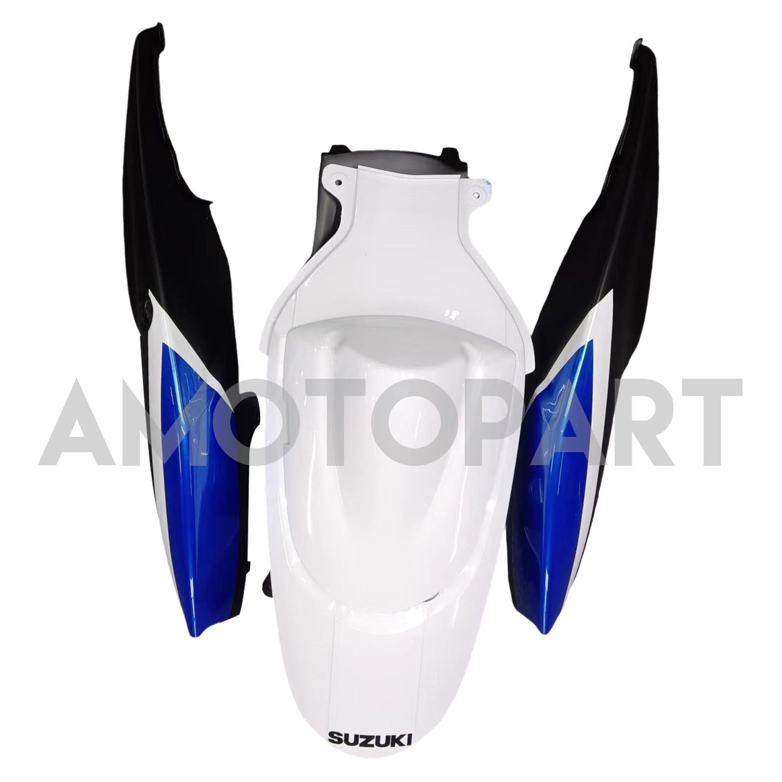 Amotopart 2006–2007 Suzuki GSXR 600/750, Blau&Weißes Style6-Verkleidungskit