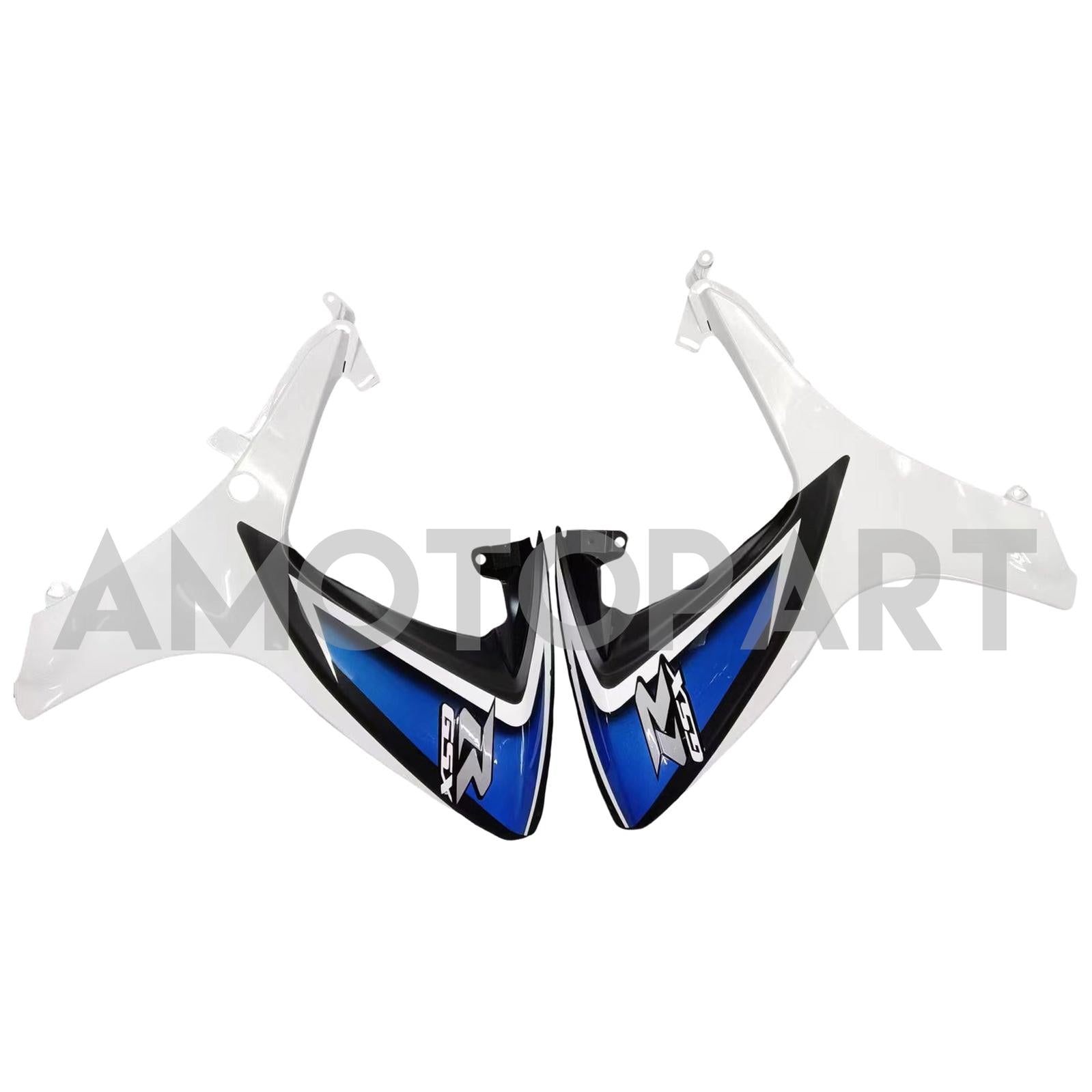Amotopart 2006–2007 Suzuki GSXR 600/750, Blau&Weißes Style6-Verkleidungskit
