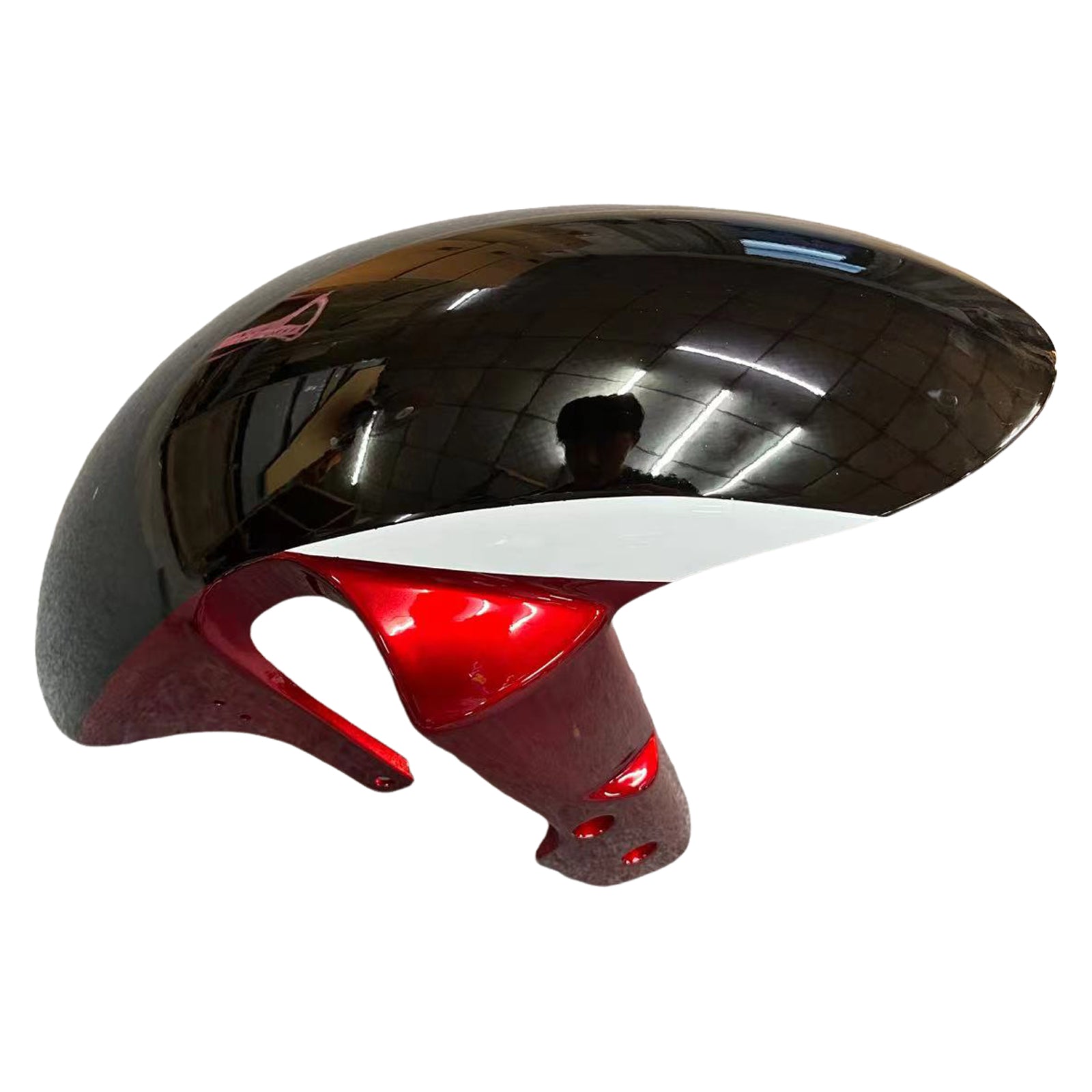 Amotopart Suzuki GSXR 600/750 Noir 2006-2007&Kit de carénage rouge