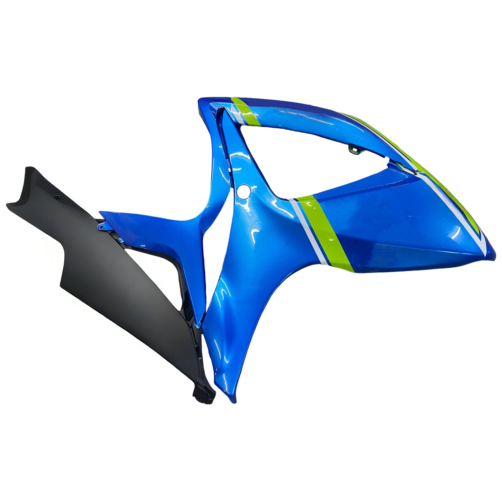 Amotopart 2006-2007 Suzuki GSXR 600/750 Yellow Green & Blue style2 Fairing Kit