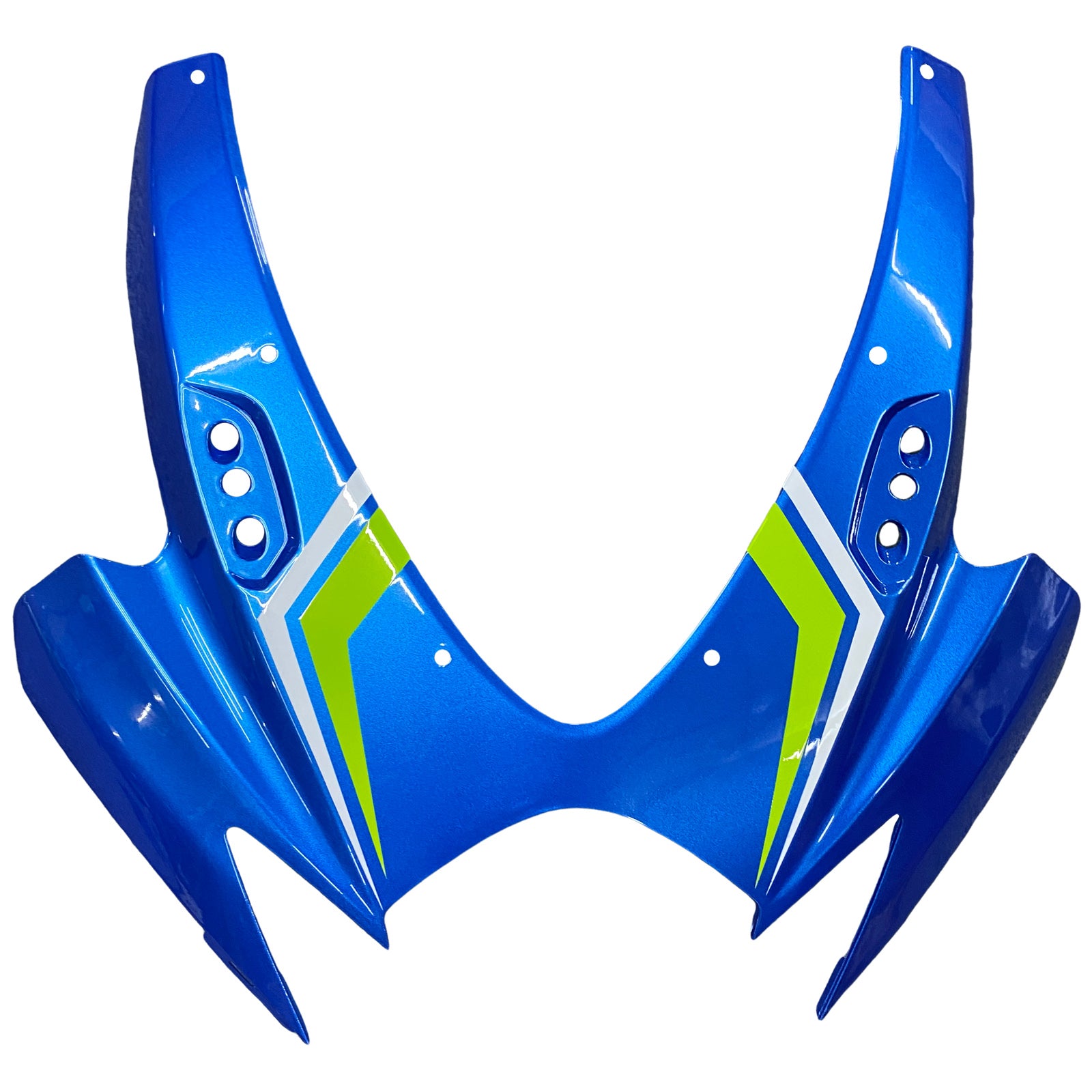 Amotopart 2006-2007 Suzuki GSXR 600/750 Yellow Green & Blue style2 Fairing Kit