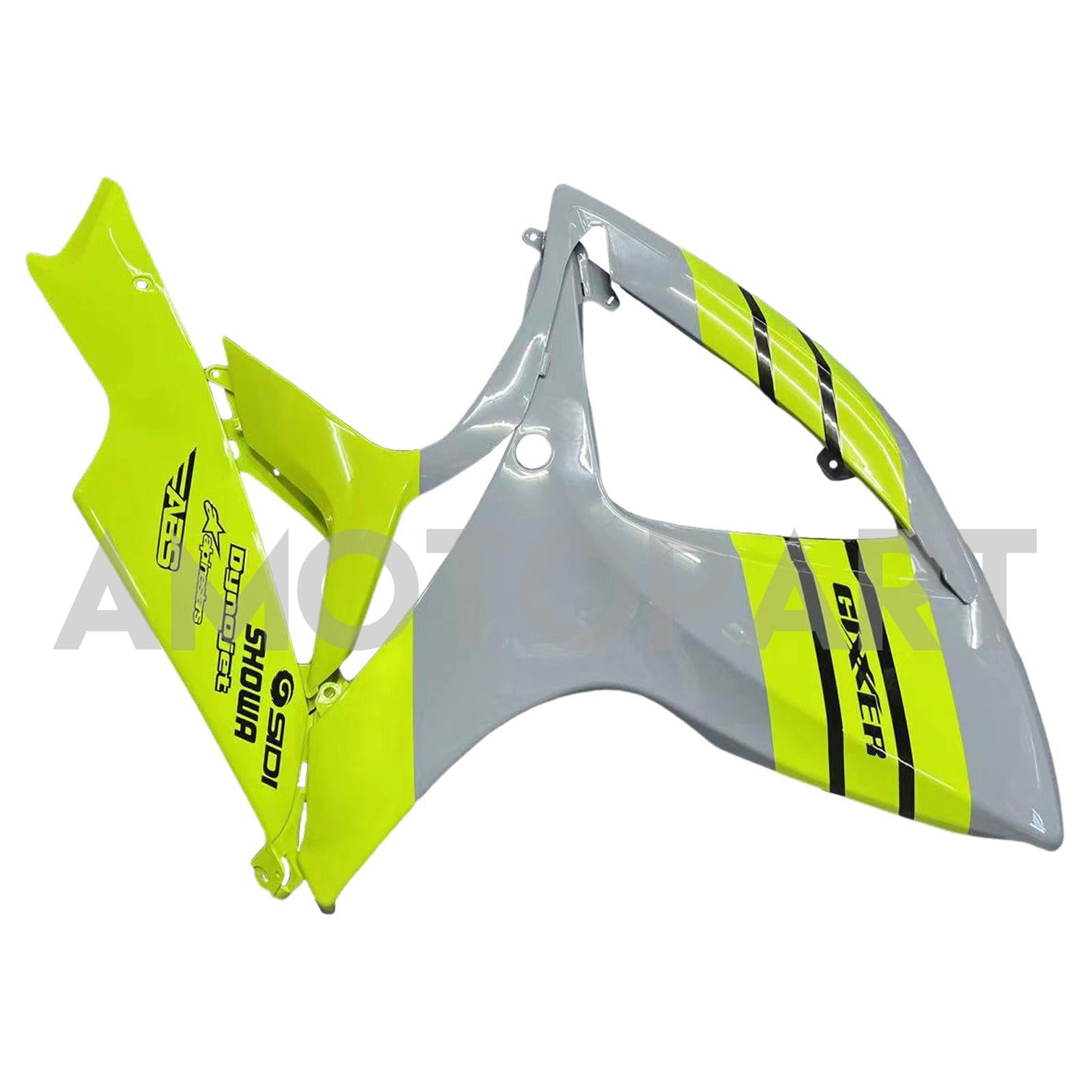 Amotopart 2006-2007 SUZUKI GSXR 600/750 K6 Grey&Yellow Fairing Kit