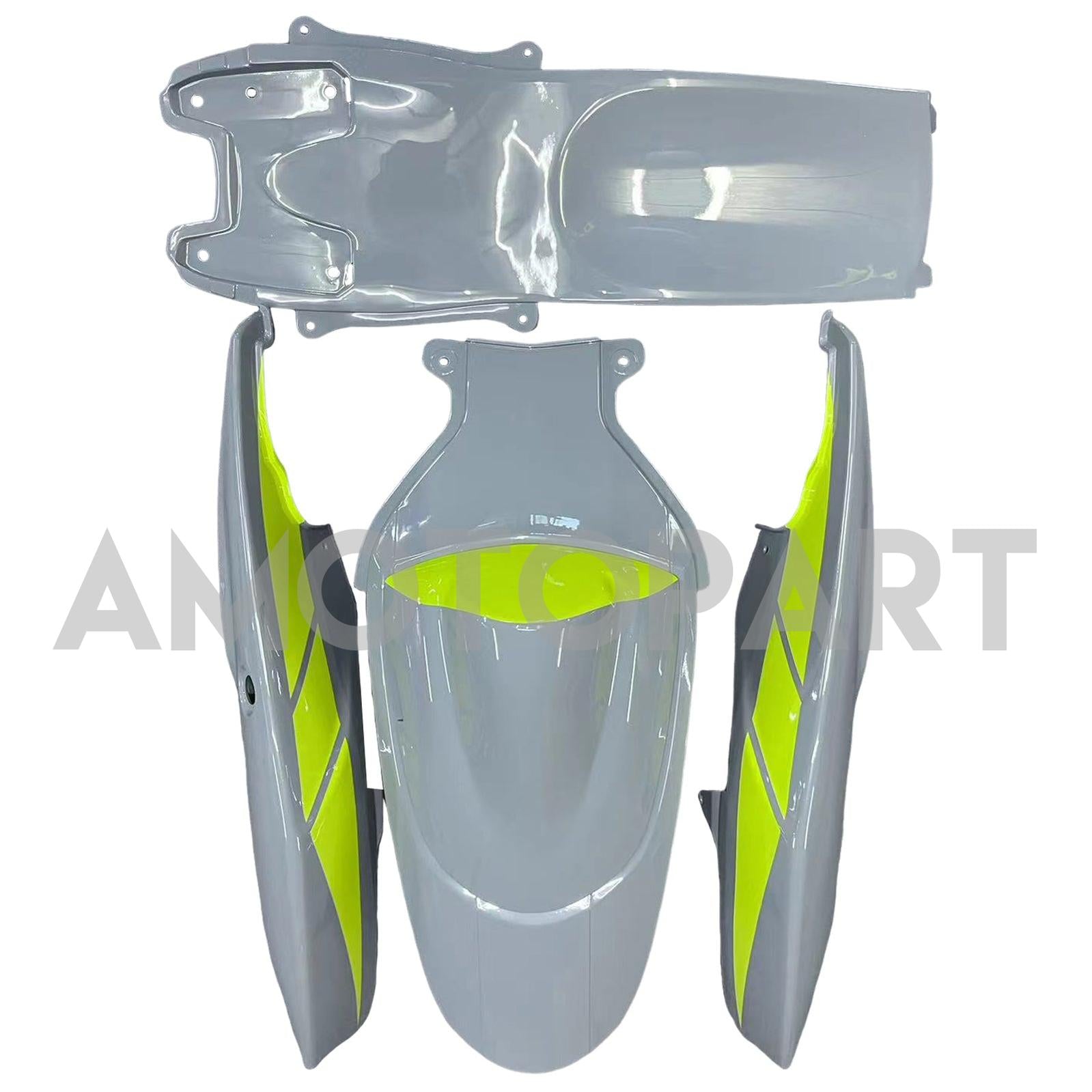 Amotopart 2006-2007 SUZUKI GSXR 600/750 K6 Grey&Yellow Fairing Kit