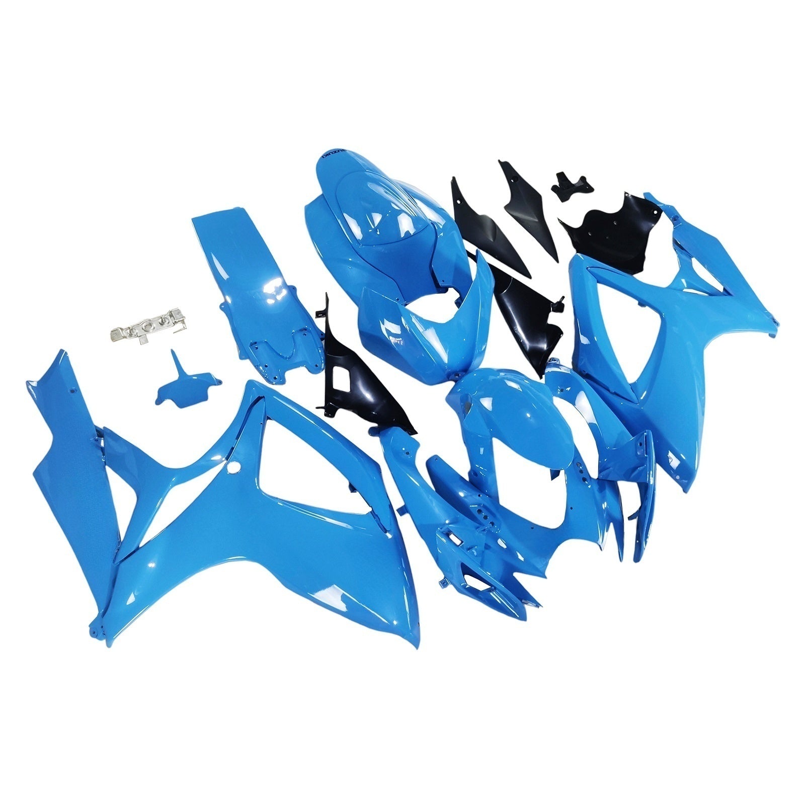 Amotopart 2006-2007 K6 GSXR 600/750 Suzuki Gloss Blue Fairing Kit