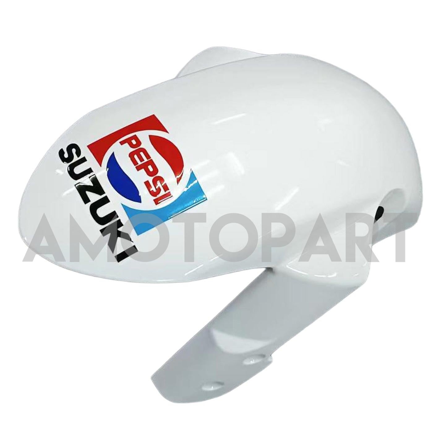 Amotopart 2006-2007 K6 GSXR 600/750 Suzuki Bianco con kit carena rossa