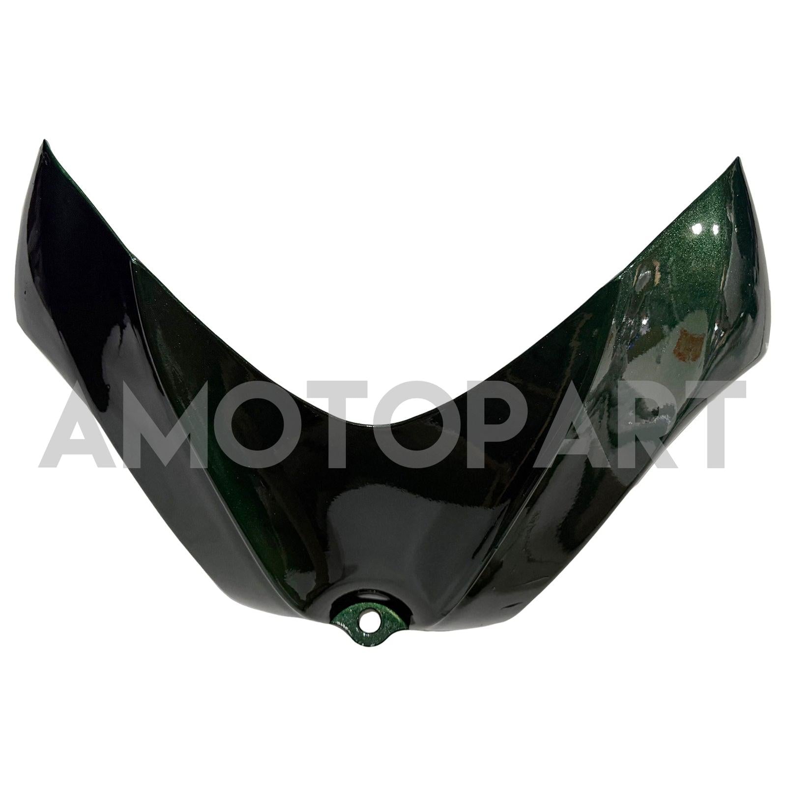 Amotopart 2006-2007 Suzuki GSXR 600/750 Dark Green & Carbon Fiber Fairing Kit