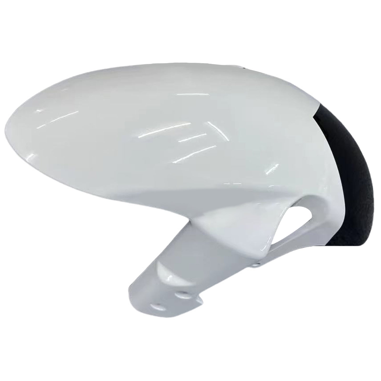 Amotopart 2008-2010 Suzuki GSXR 600/750 K8 White with Black Accent Fairing Kit