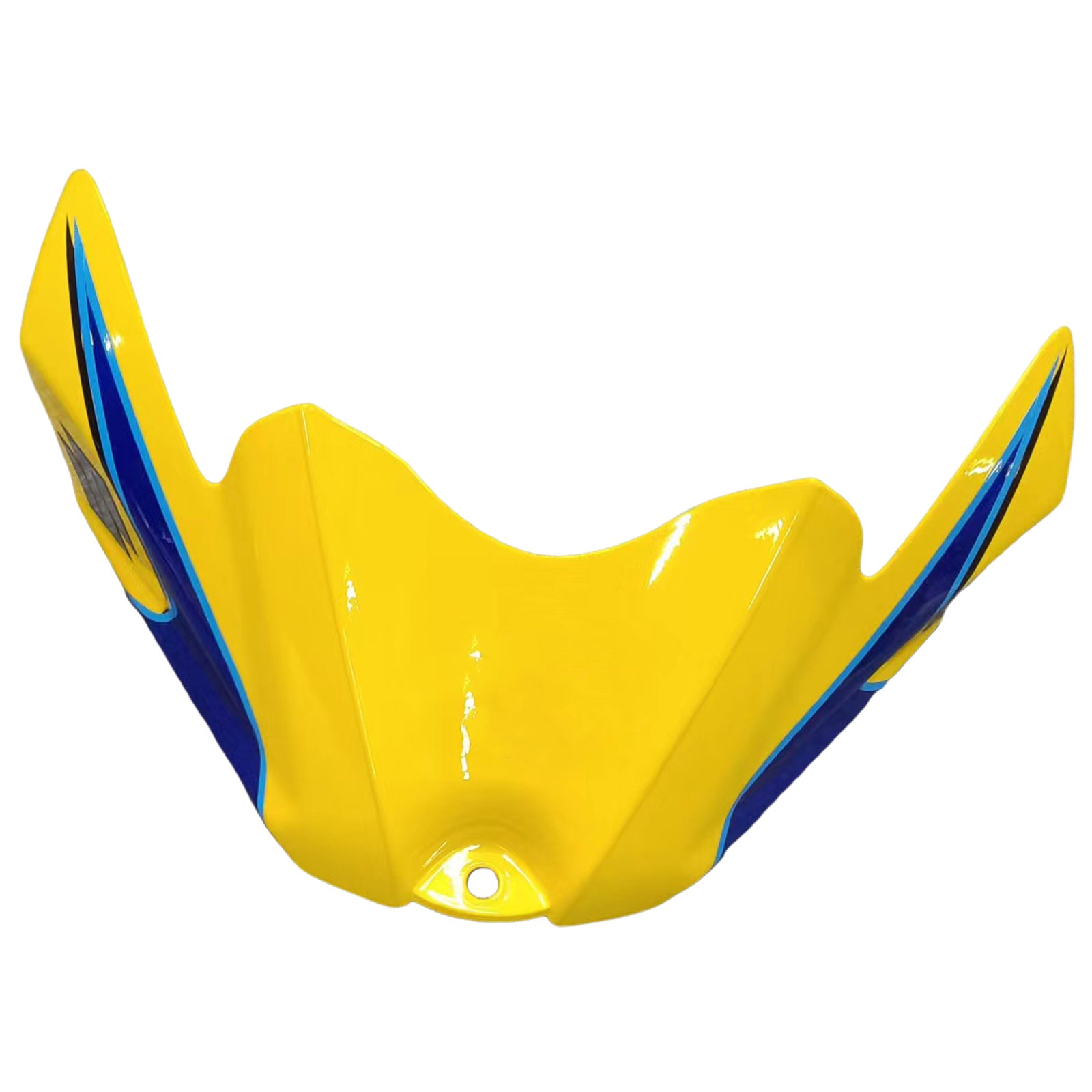 Amotopart Kit carena blu e giallo Suzuki GSXR 600/750 K8 2008-2010
