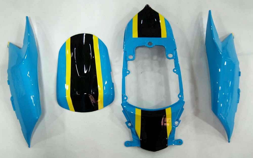 Amotopart 2008-2010 Suzuki GSXR 600/750 Blue Red Fairing Kit