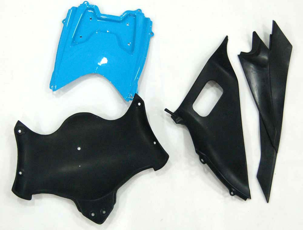 Amotopart 2008-2010 Suzuki GSXR 600/750 Blue Red Fairing Kit