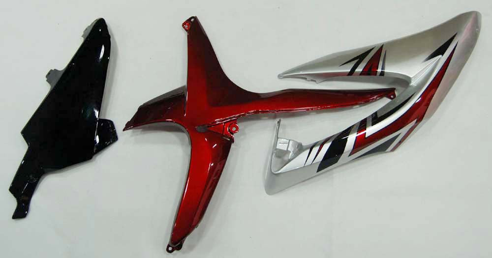 Amotopart Kit carena rossa Suzuki GSXR 600/750 2008-2010