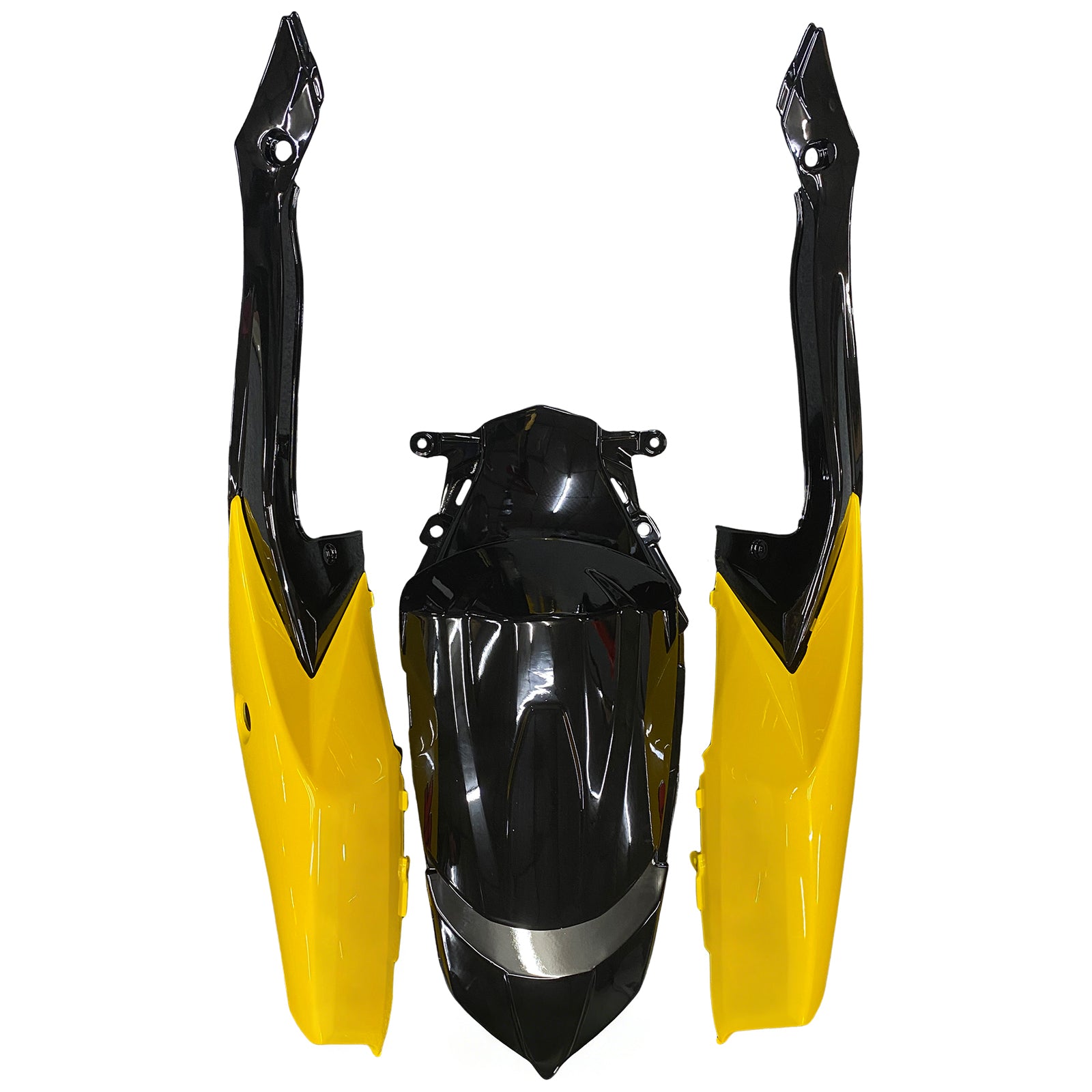 Amotopart 2008-2010 Suzuki GSXR 600/750 K8 Yellow & Black Fairing Kit