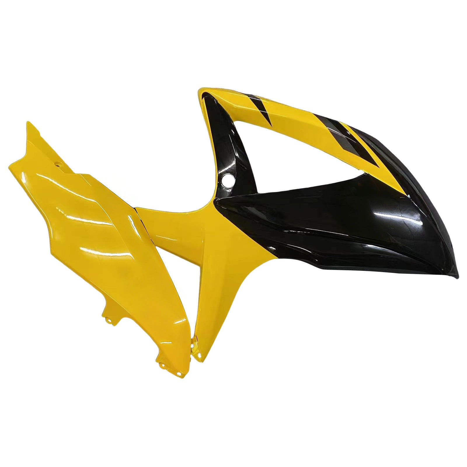 Amotopart 2008-2010 Suzuki GSXR 600/750 K8 Yellow & Black Fairing Kit