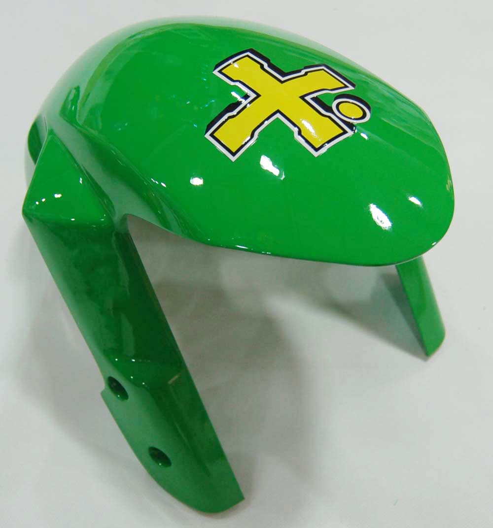 Amotopart 2008-2010 Suzuki GSXR 600/750 Nero & Kit carena Verde