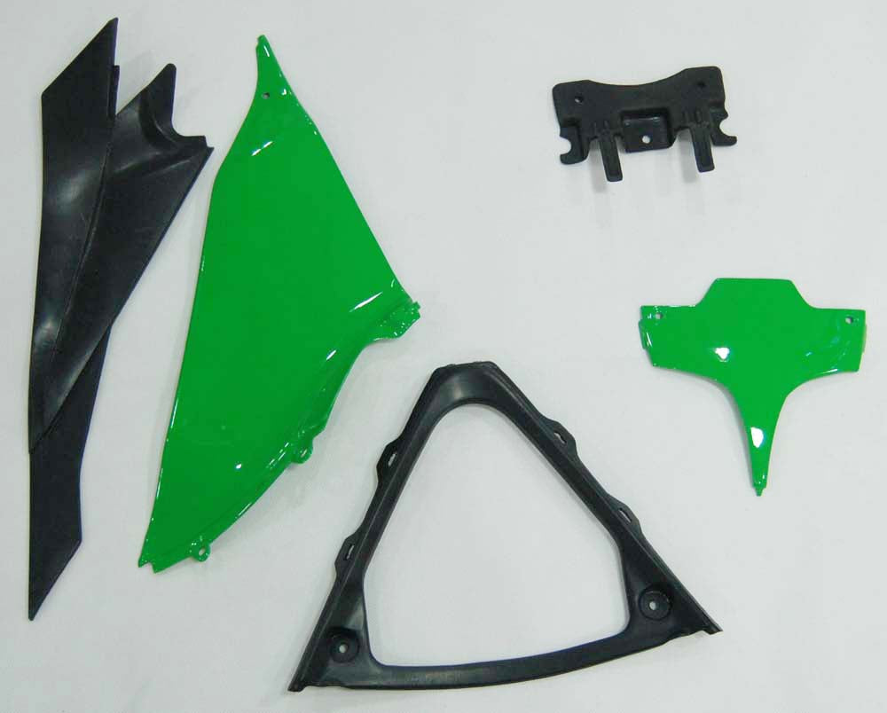 Amotopart 2008-2010 Suzuki GSXR 600/750 Nero & Kit carena Verde