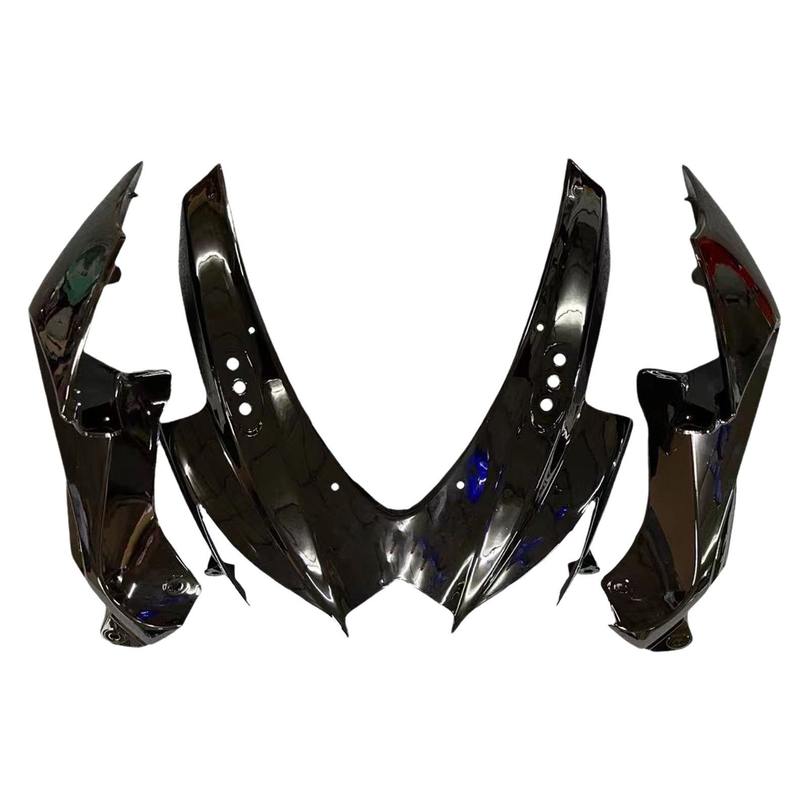 Amotopart 2008-2010 Suzuki GSXR 600/750 K8 Gloss Black Fairing Kit