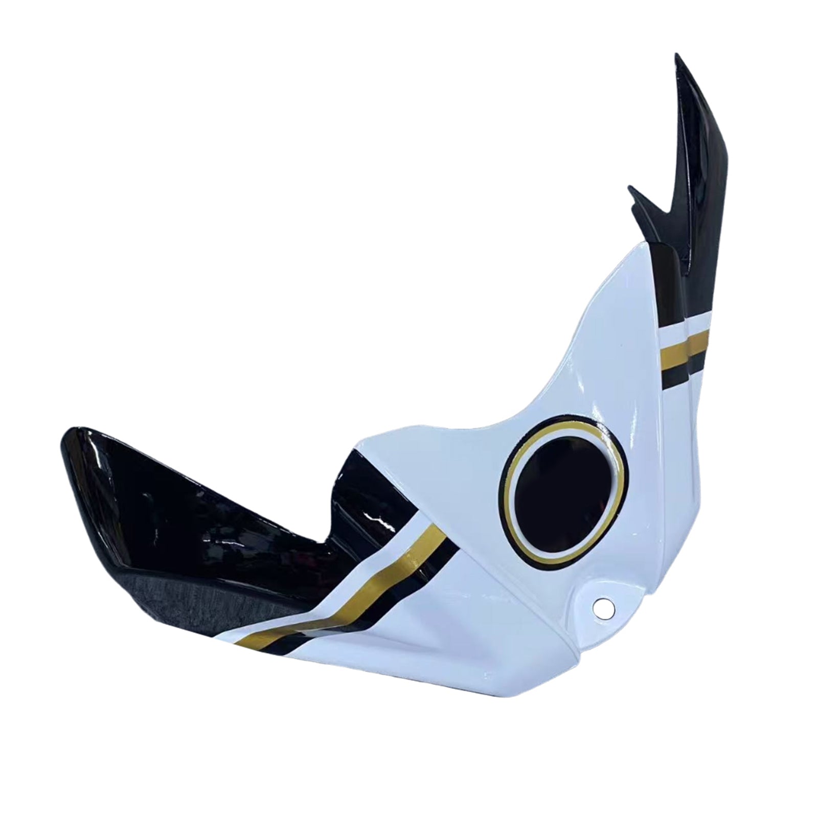 Amotopart 2008-2010 Suzuki GSXR 600/750 White Black Fairing Kit