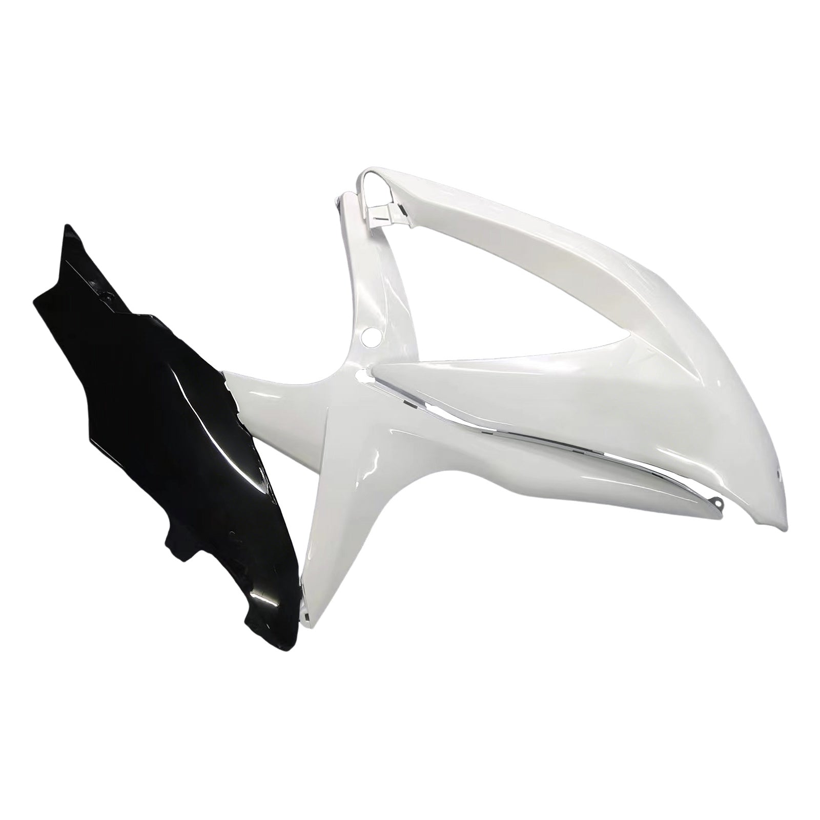 Amotopart 2008-2009 Suzuki GSXR 600/750 White Fairing Zestaw