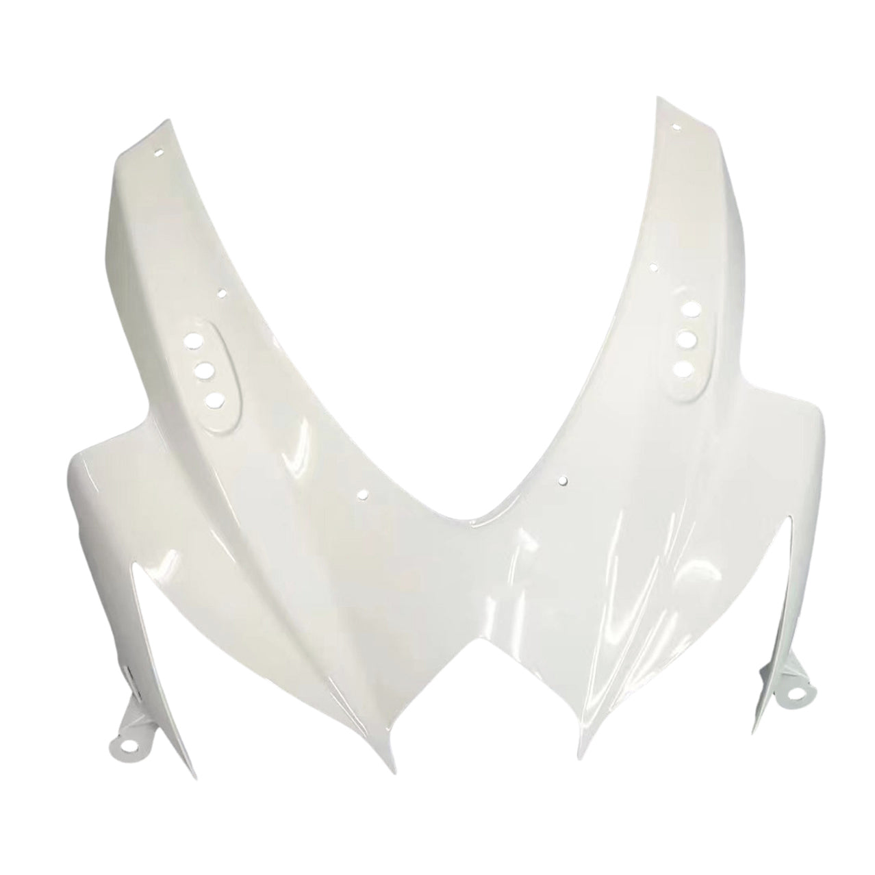 Amotopart 2008-2009 Suzuki GSXR 600/750 White Fairing Zestaw
