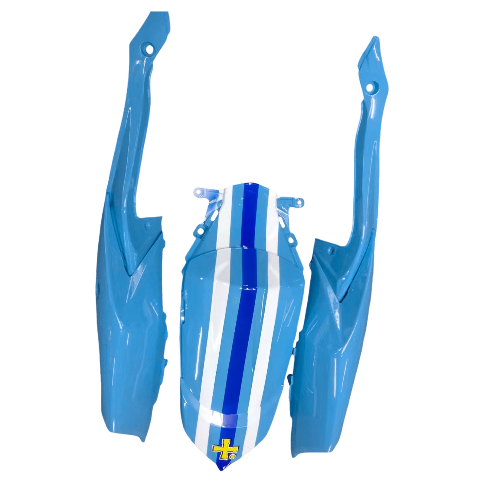 Amotopart 2008-2010 Suzuki GSX-R 600 GSX-R 750 Blue Fairing Kit