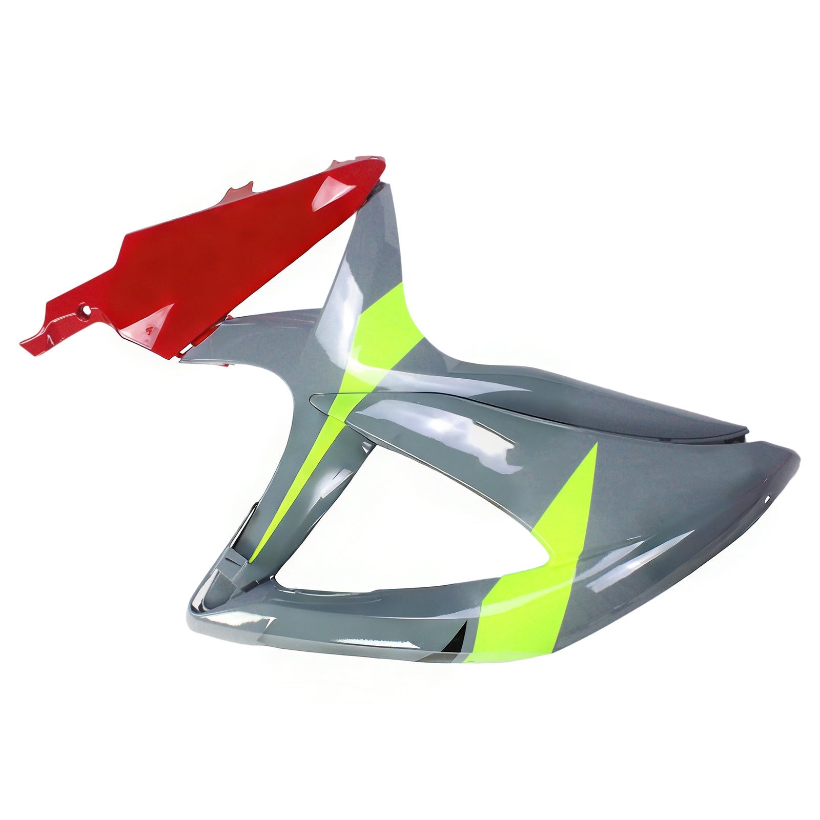 Amotopart 2008-2010 Suzuki GSXR600/750 Verkleidung Grau&Gelbes Set