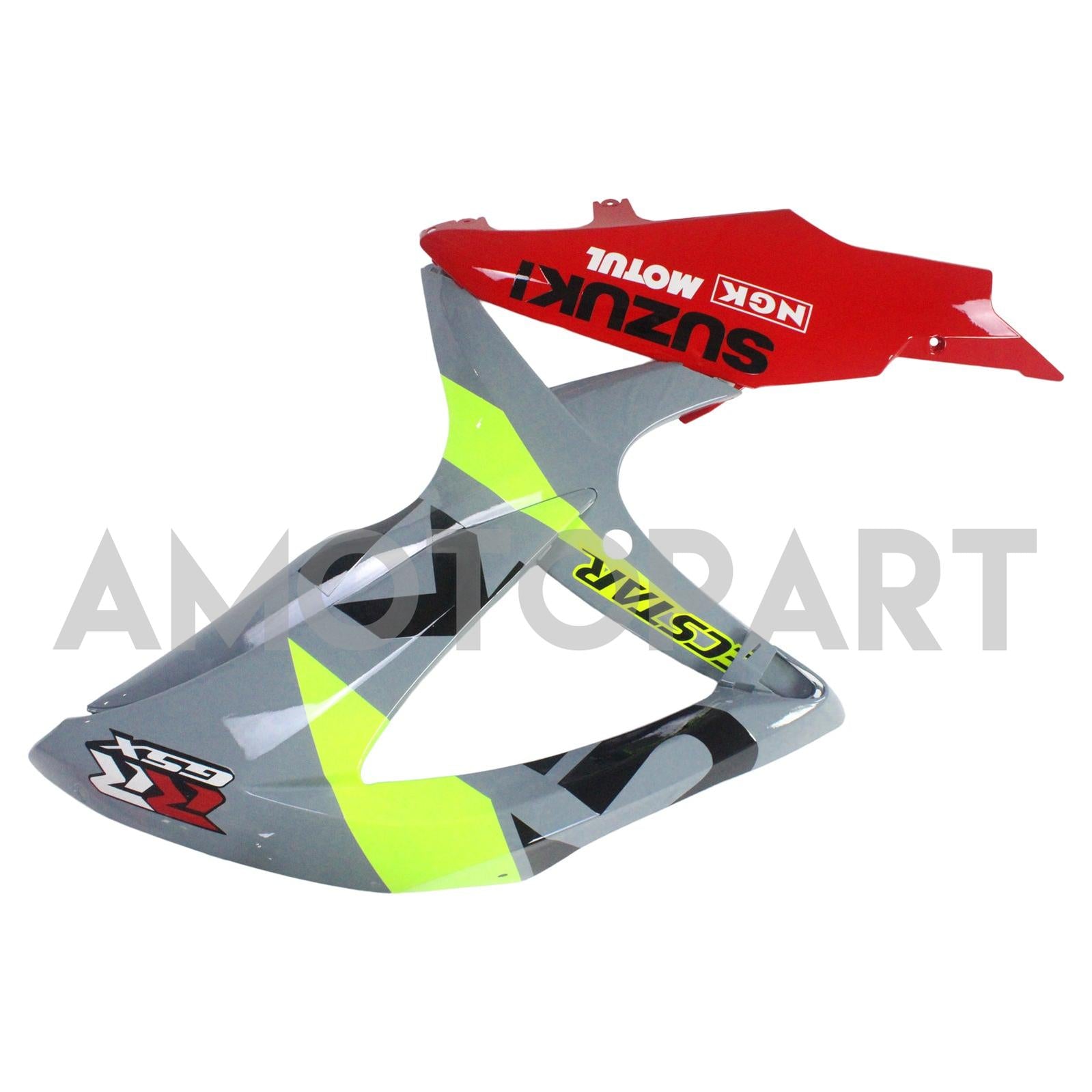 Amotopart 2008-2010 Suzuki GSXR600/750 Kit cinza e amarelo