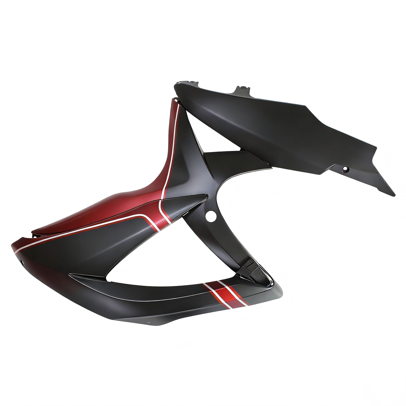 Amotopart 2008-2010 Suzuki GSXR600/750 Fairing Matte Red&Black Kit