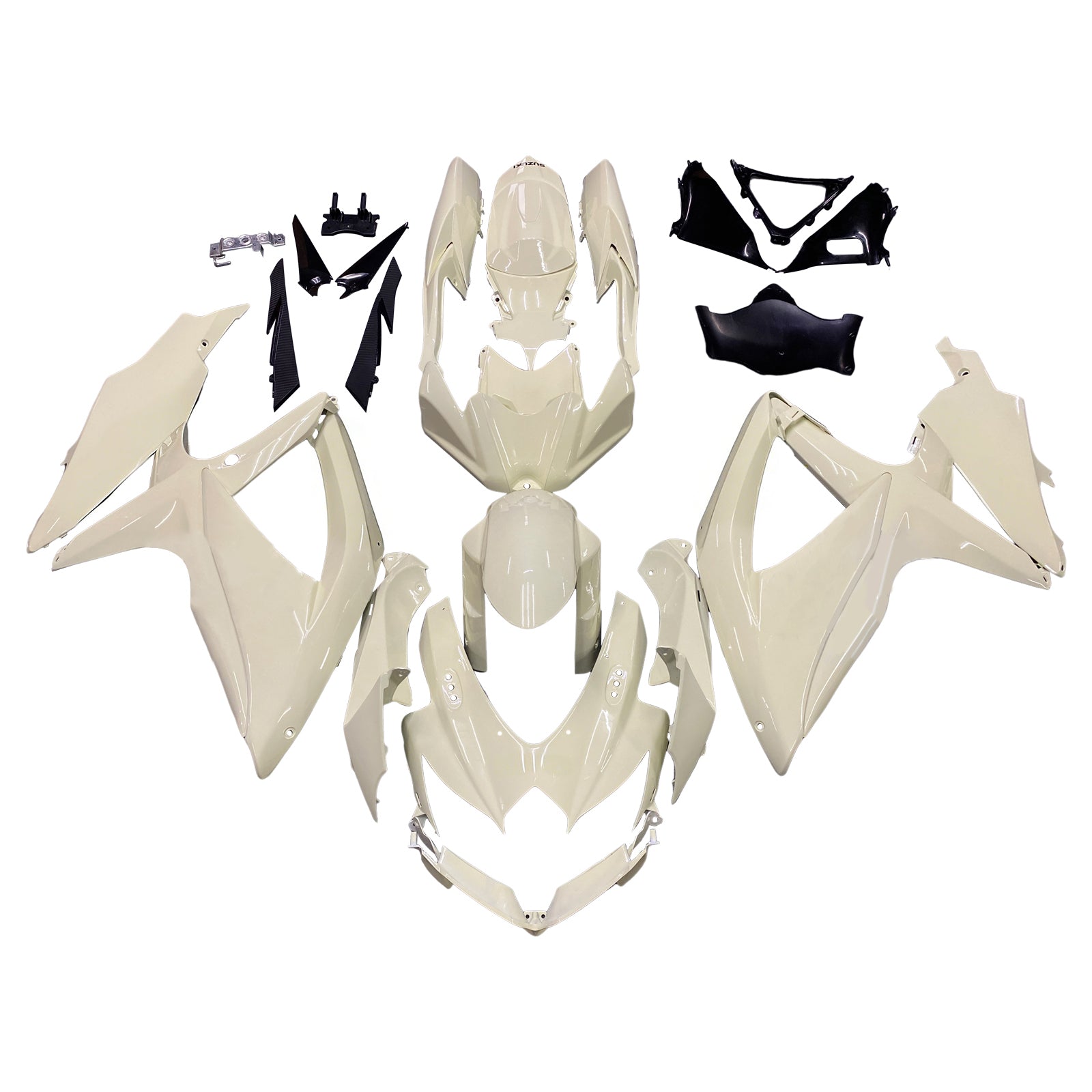Amotopart 2008-2010 Suzuki GSXR600/750 Fairing Beige Kit