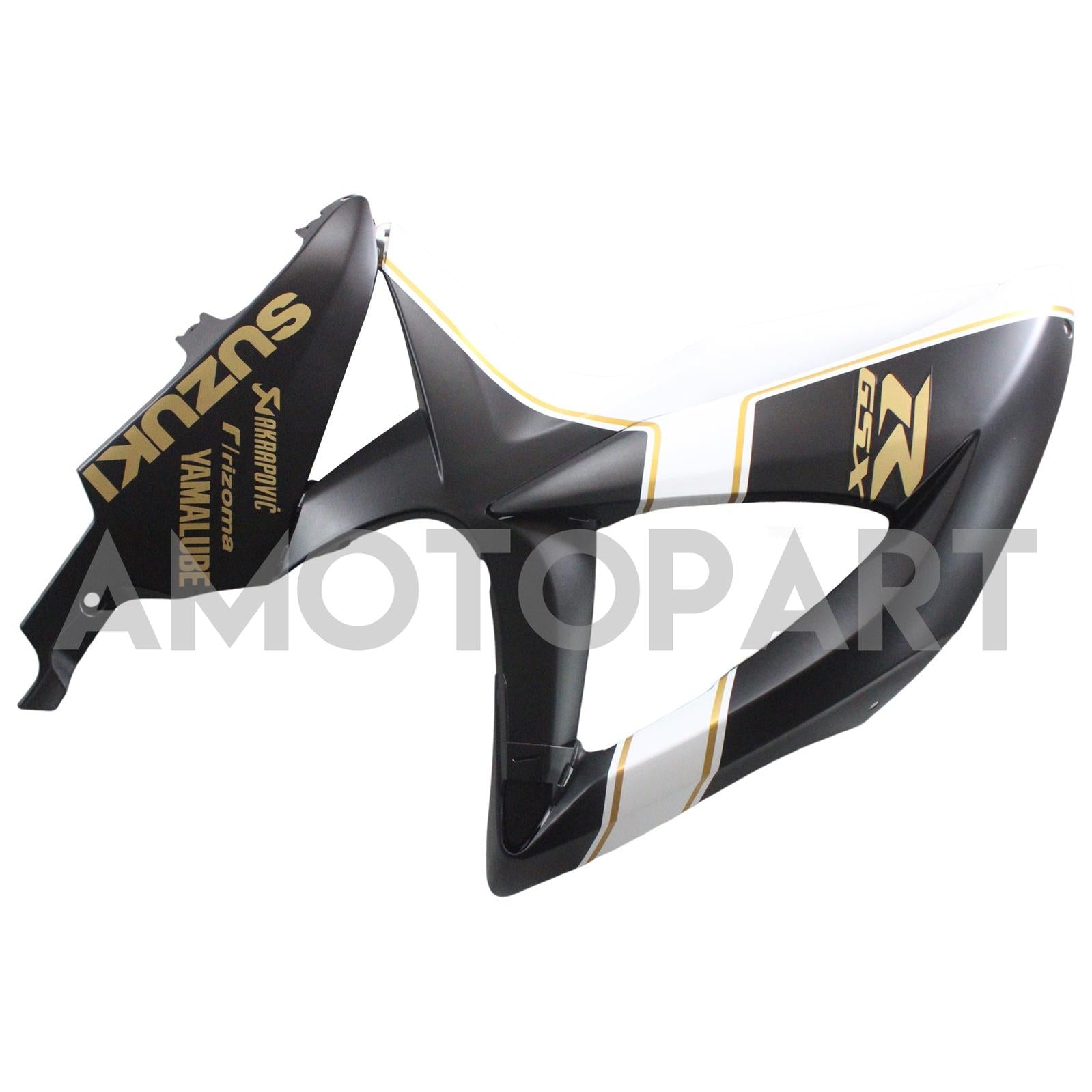 Amotopart 2008-2010 Suzuki GSXR600/750 Fairing Black & Gold Kit