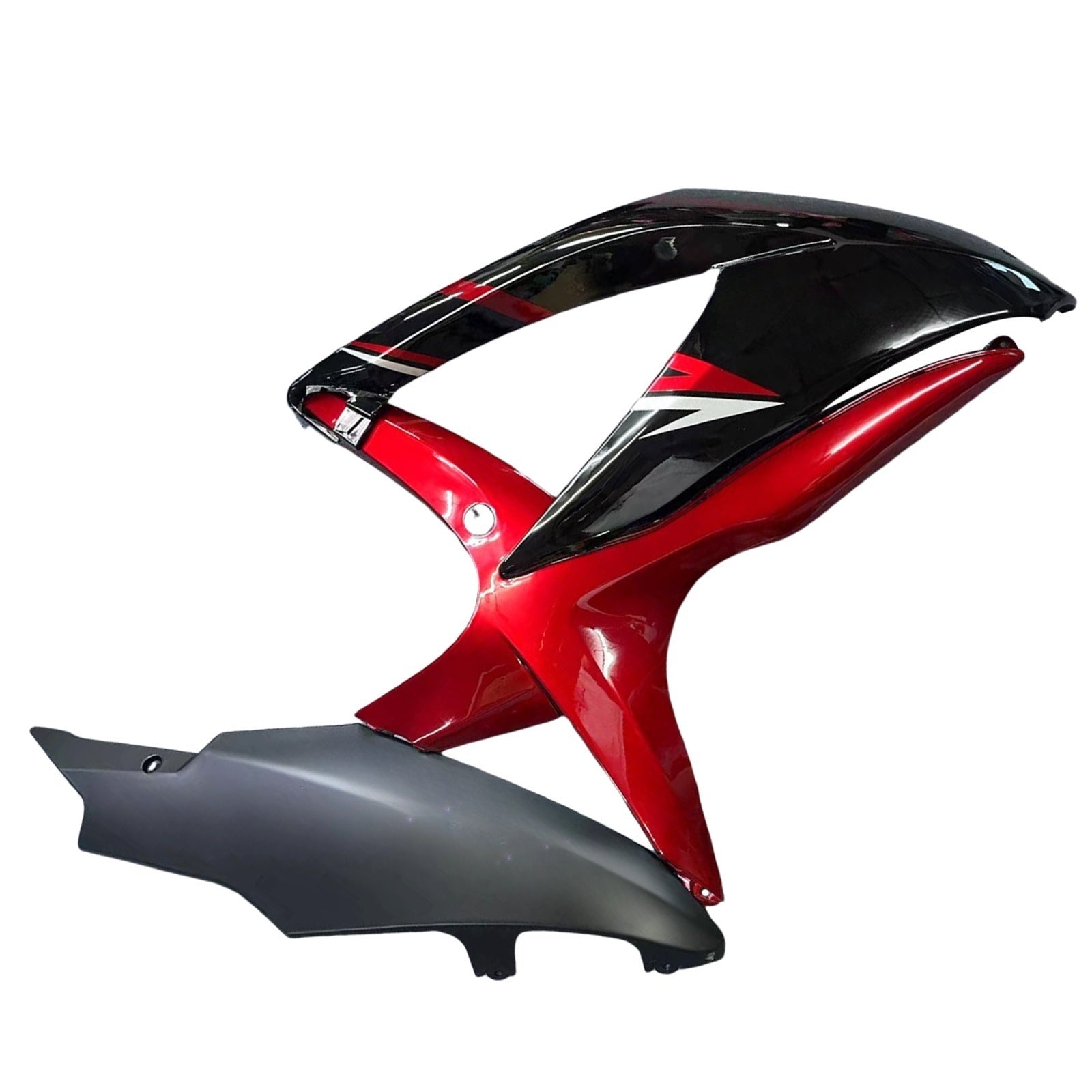 Amotopart 2008-2010 Suzuki GSXR600/750 Fairing Gloss Red&Black Kit