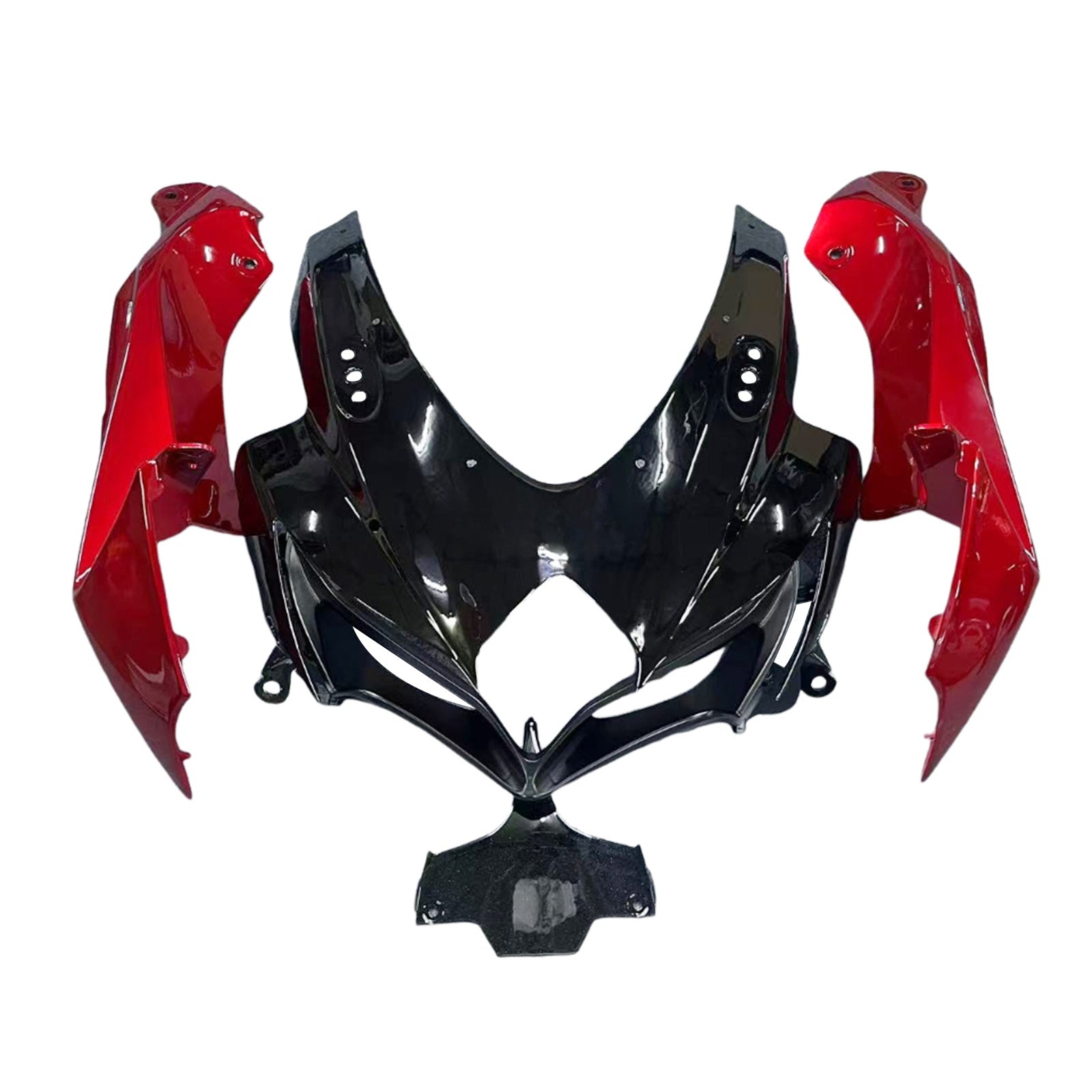 Amotopart 2008-2010 Suzuki GSXR600/750 Fairing Gloss Red&Black Kit