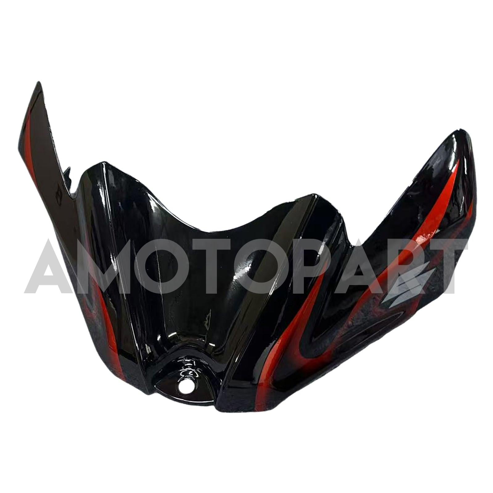 Amotopart 2008-2010 Suzuki GSXR600/750 Fairing Black&Orange Fire Kit