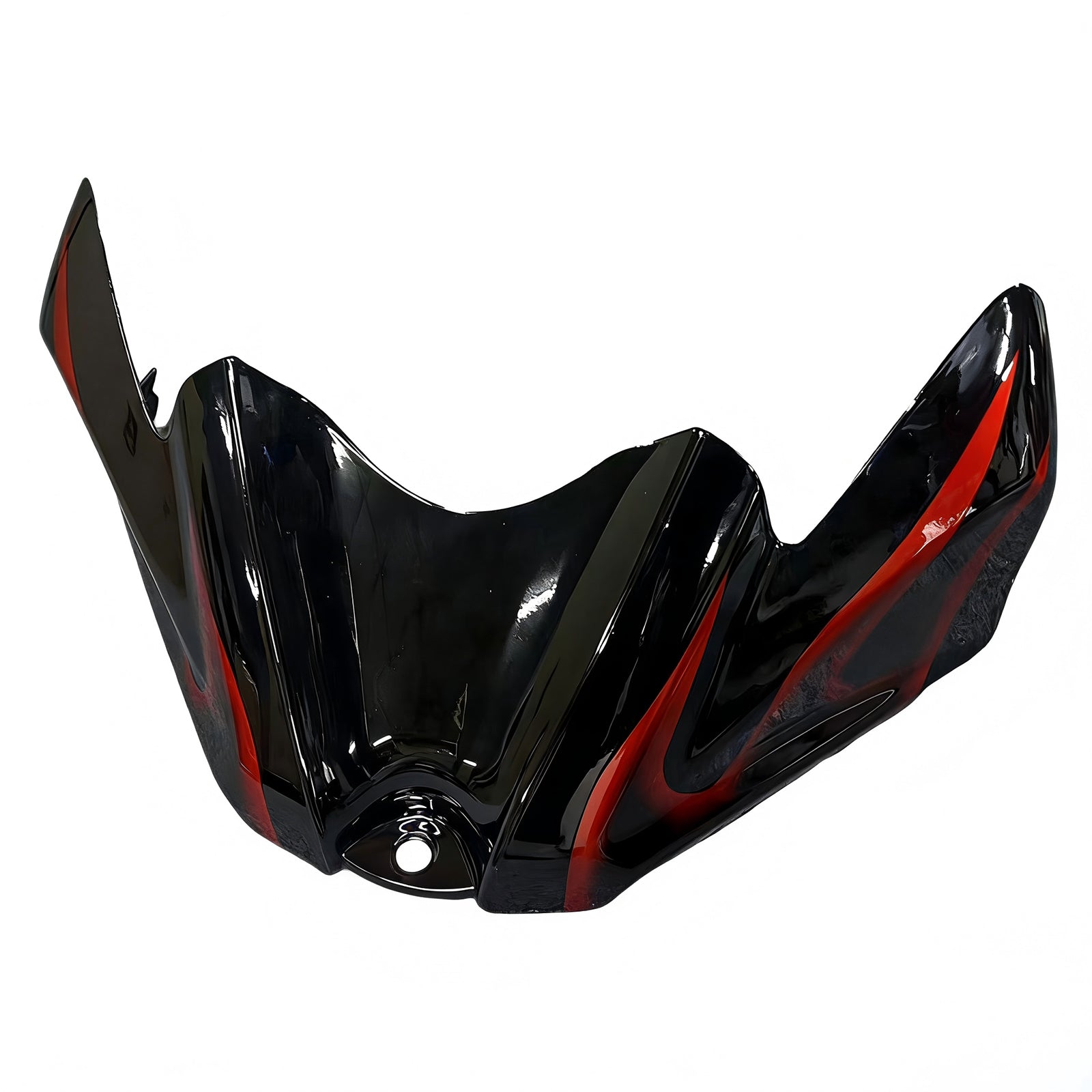 Amotopart 2008-2010 Suzuki GSXR600/750 Fairing Black&Orange Fire Kit