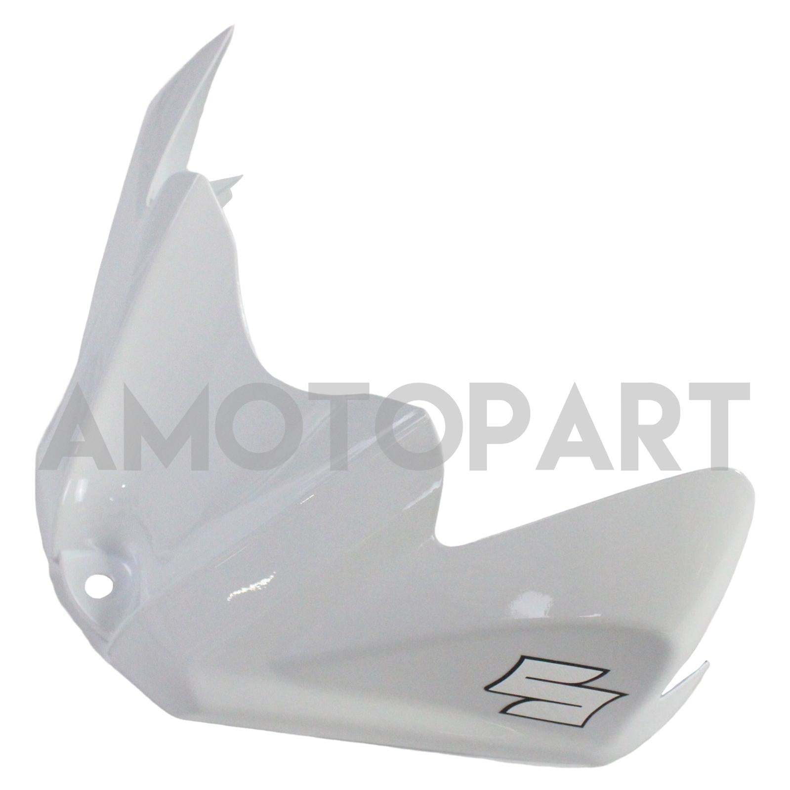 Amotopart 2008-2010 Suzuki GSXR600/750 Fairing White & Blue Kit