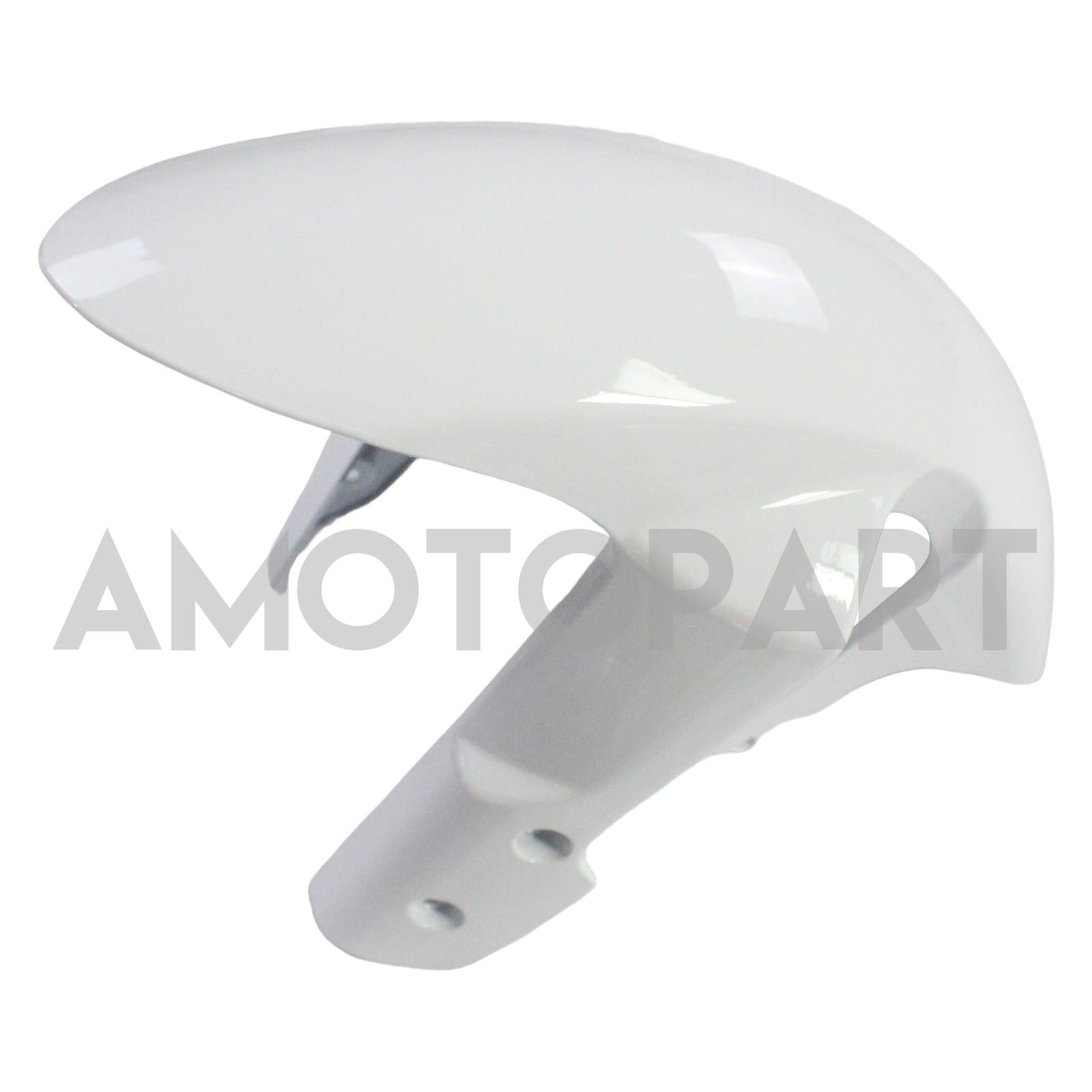 Amotopart 2008-2010 Suzuki GSXR600/750 Fairing White & Blue Kit