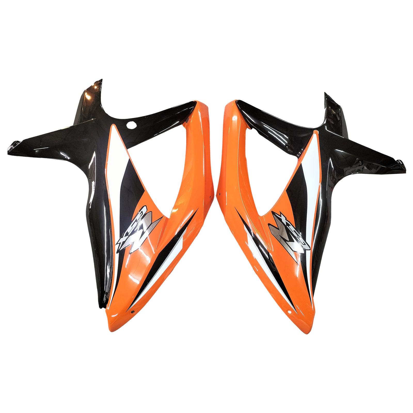 Amotopart 2008-2010 Suzuki GSXR600/750 Fairing Orange&Black Kit
